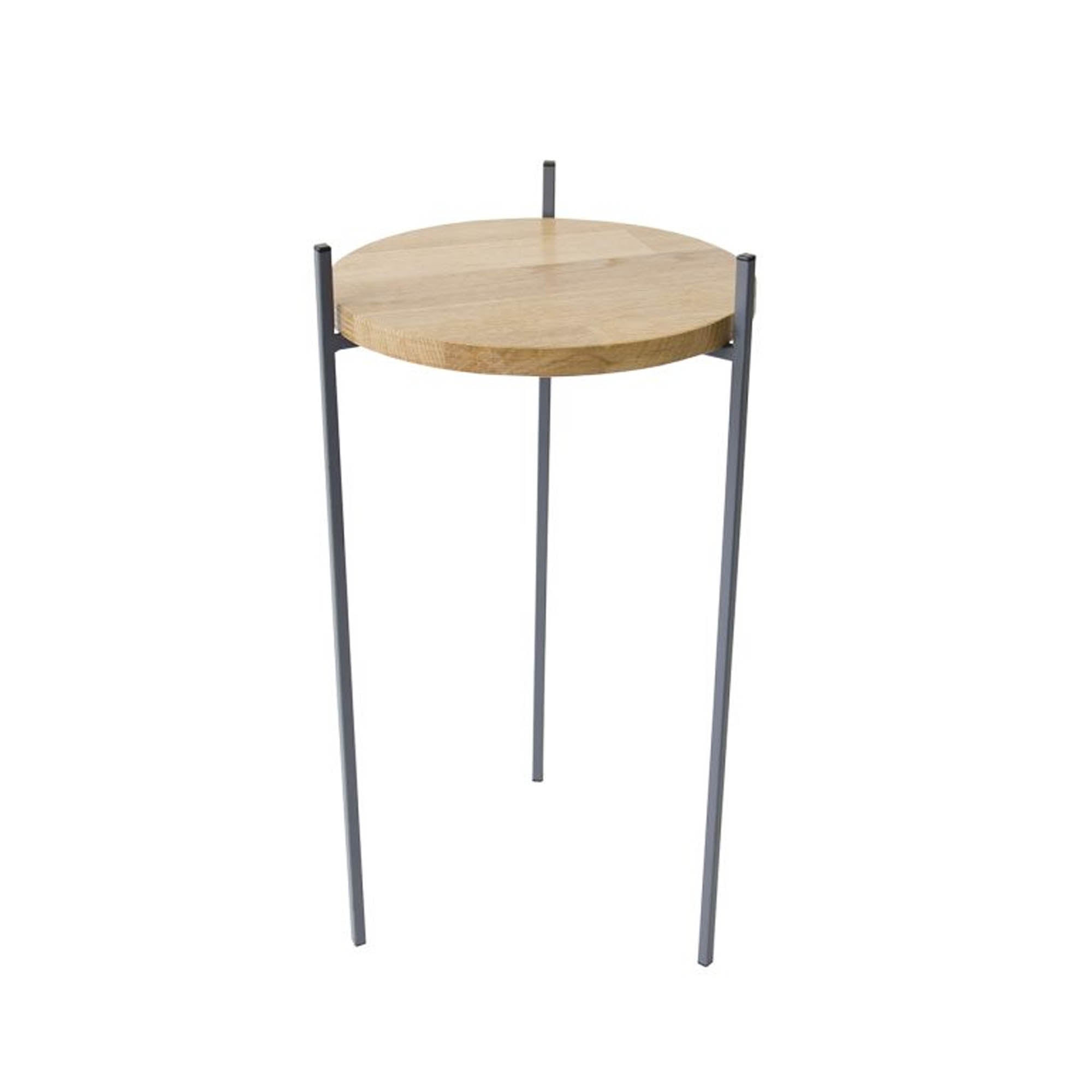 Подставка металлическая под цветы МИРТ, натуральное дерево