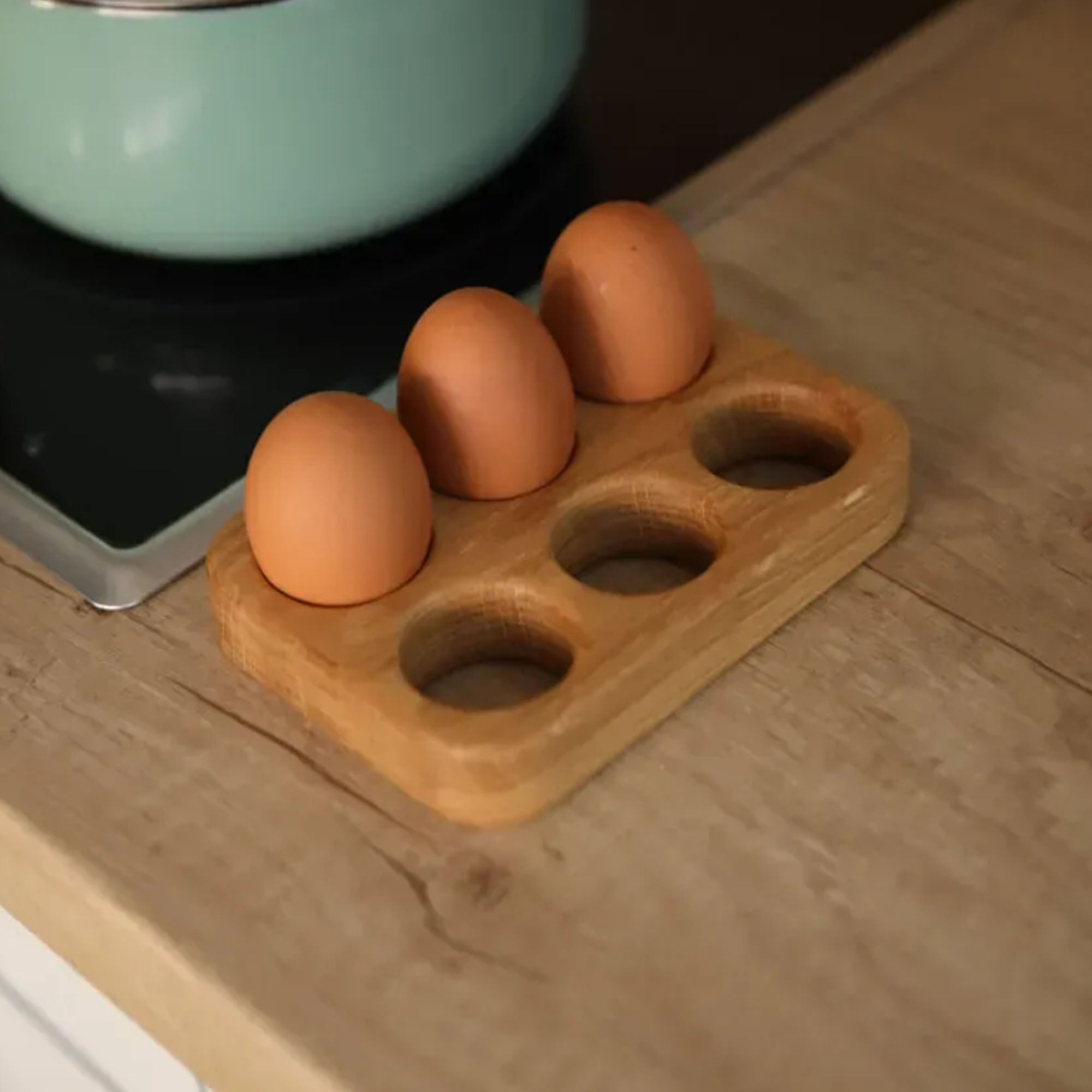 Підставка - рамка для яєць з дерева