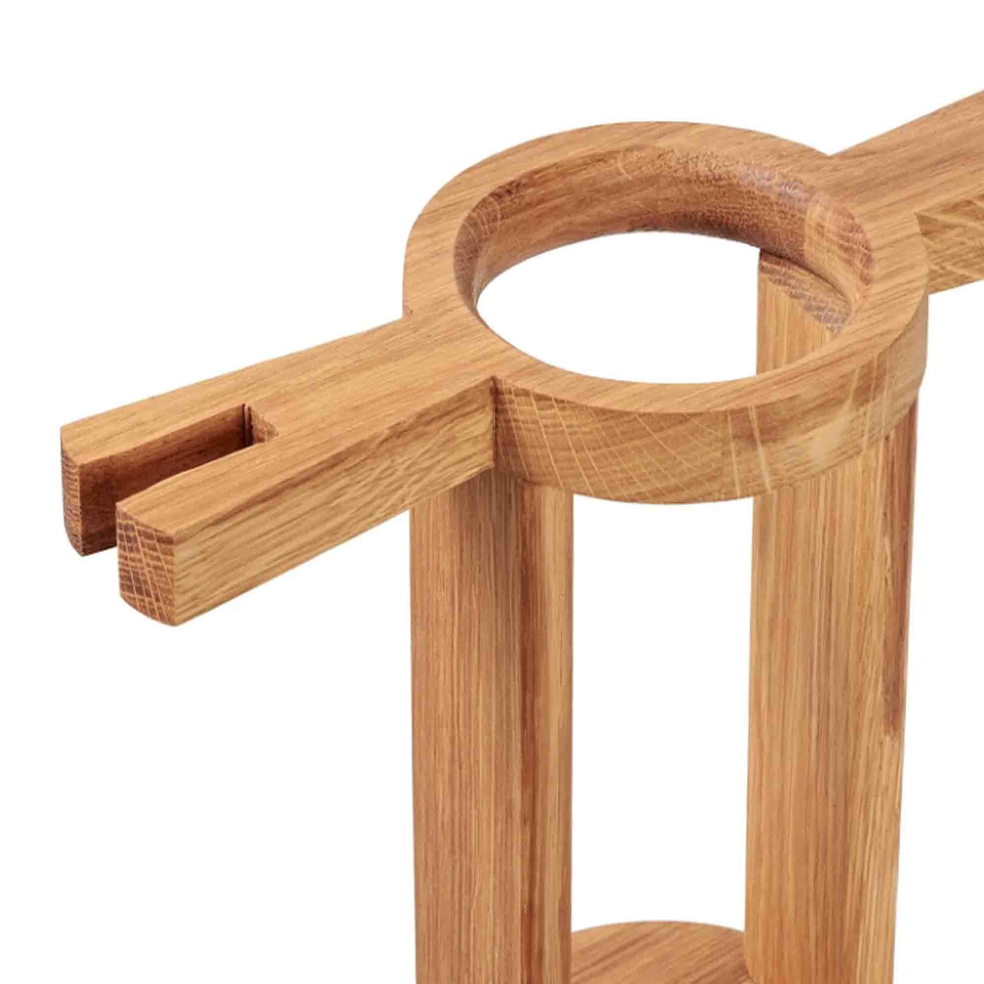 Підставка WOODBEST для пляшки вина та келихів - зображення 2