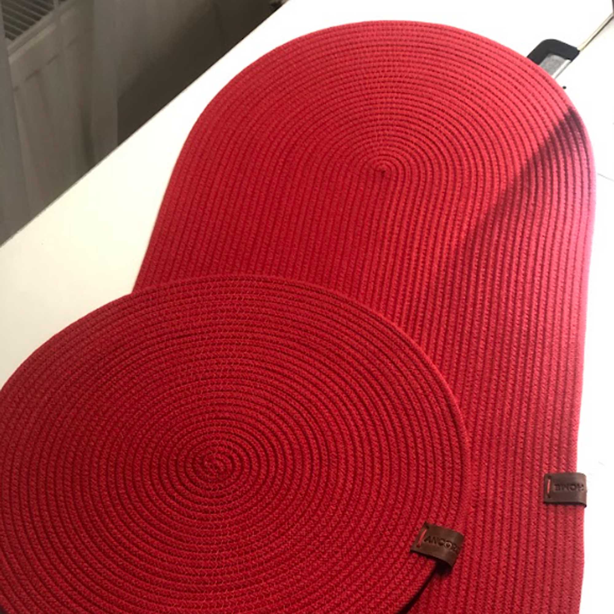 Підтарільник червоний з бавовни - зображення 1