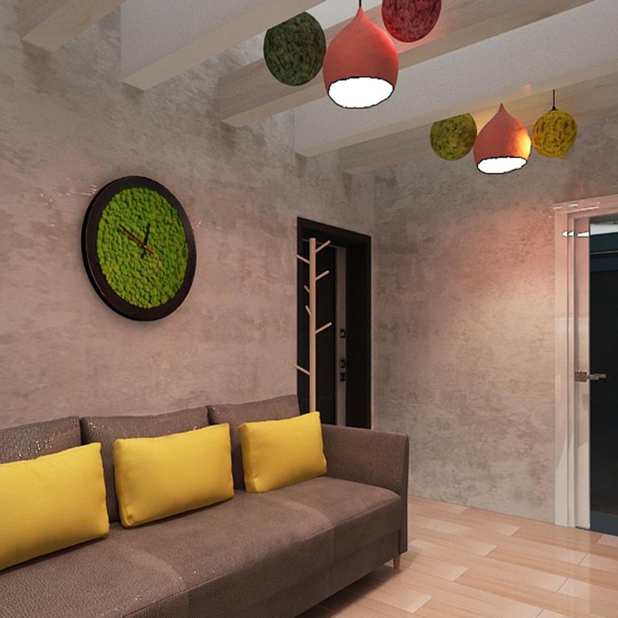 Підвісний світильник 38 х 36 см з підсиленого пап'є-маше - зображення 2