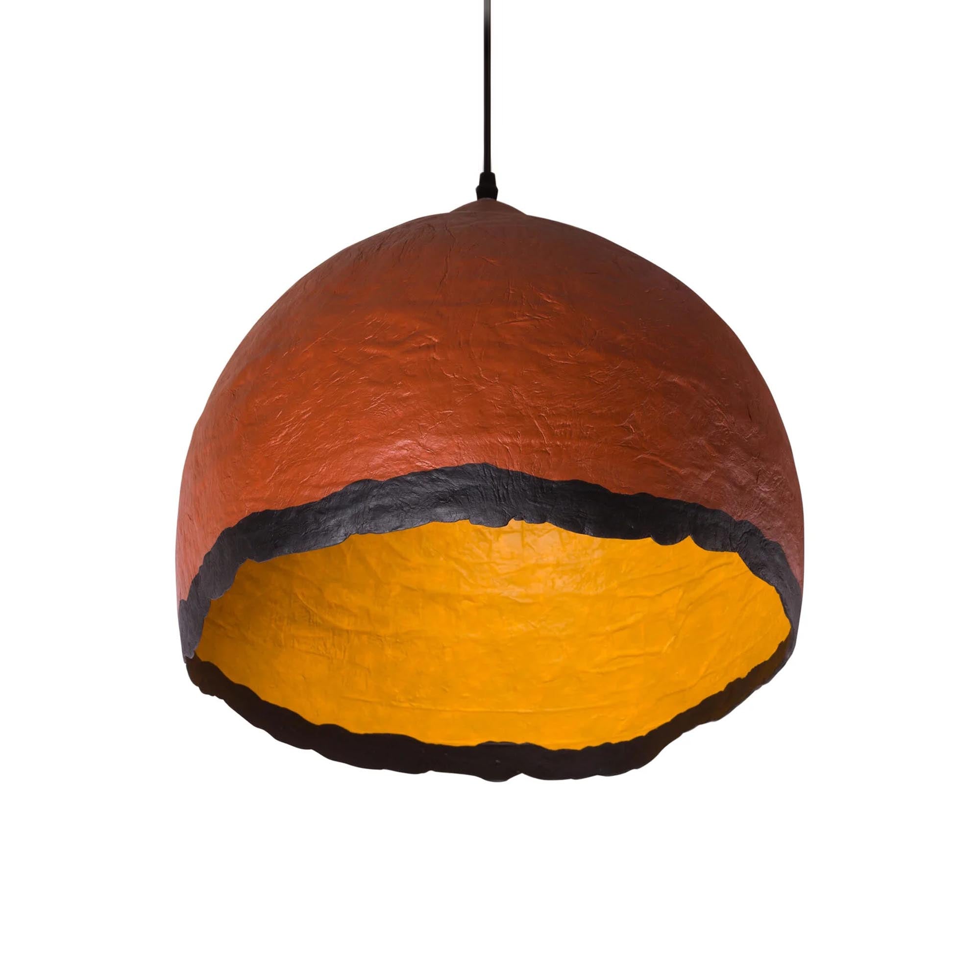 Підвісний світильник 38 х 36 см з підсиленого пап'є-маше - зображення 1