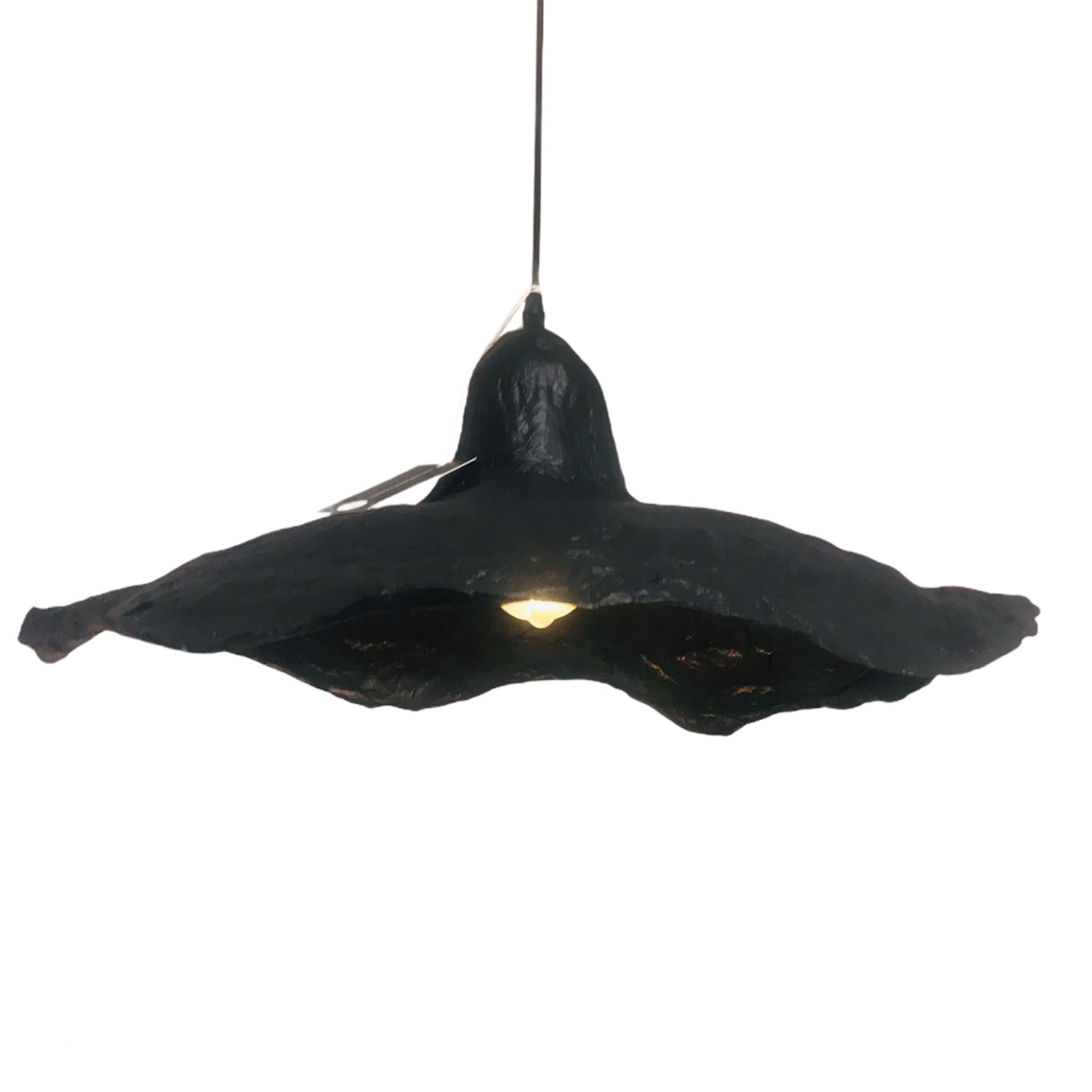 Підвісний світильник КАПЕЛЮХ з підсиленого пап'є-маше, 60 см - зображення 1