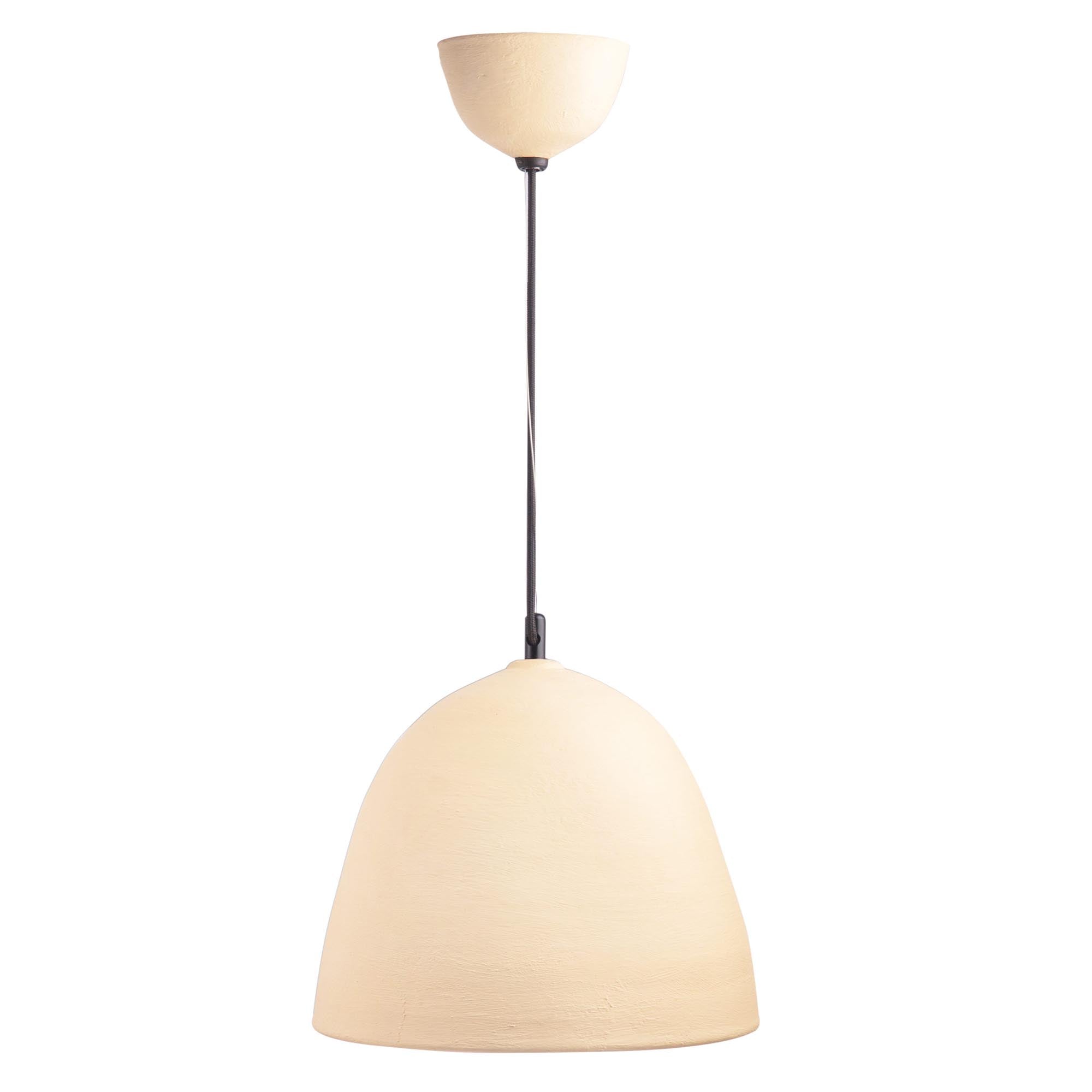 Підвісний світильник керамічний, бежевий - зображення 2