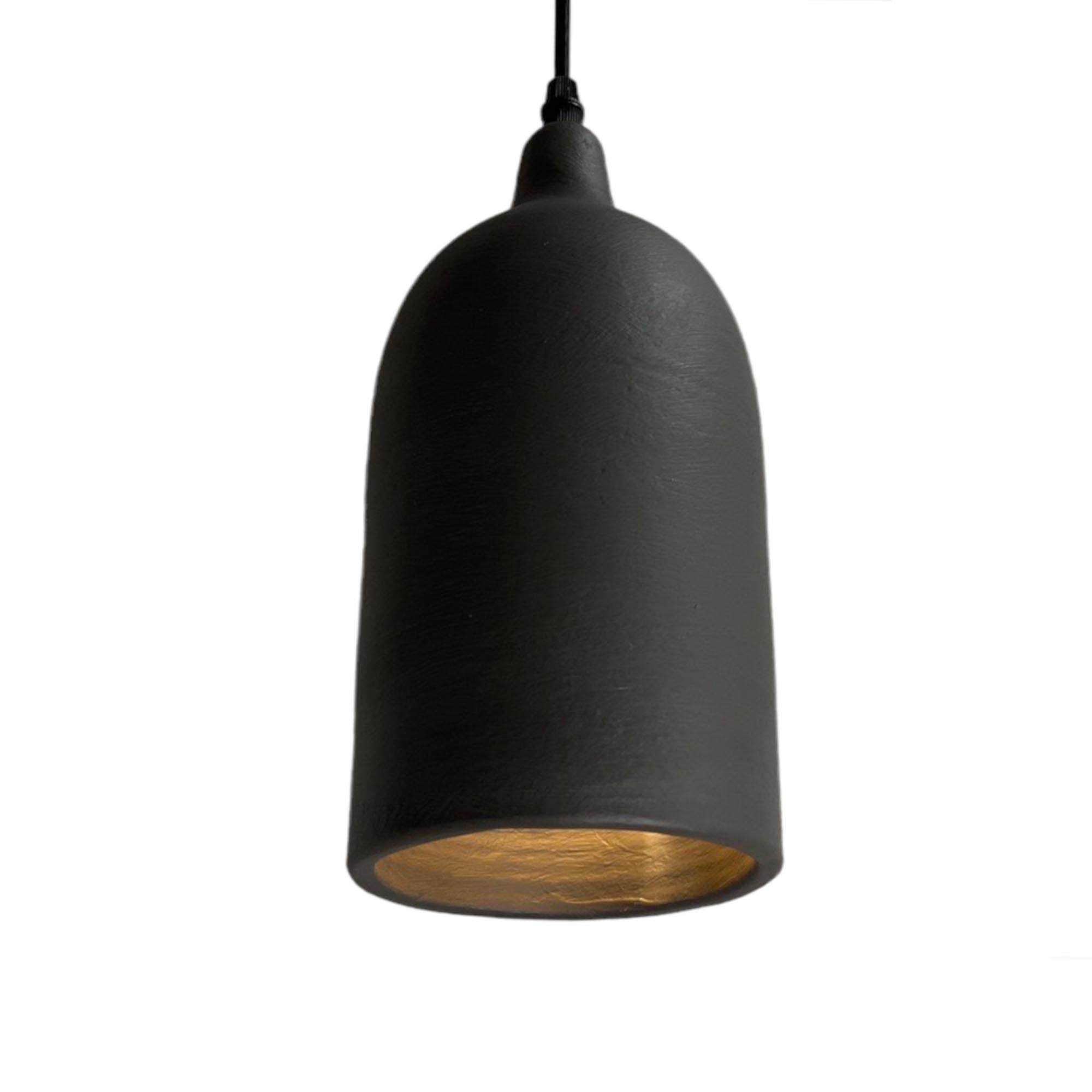 Підвісний світильник керамічний, графіт - зображення 1