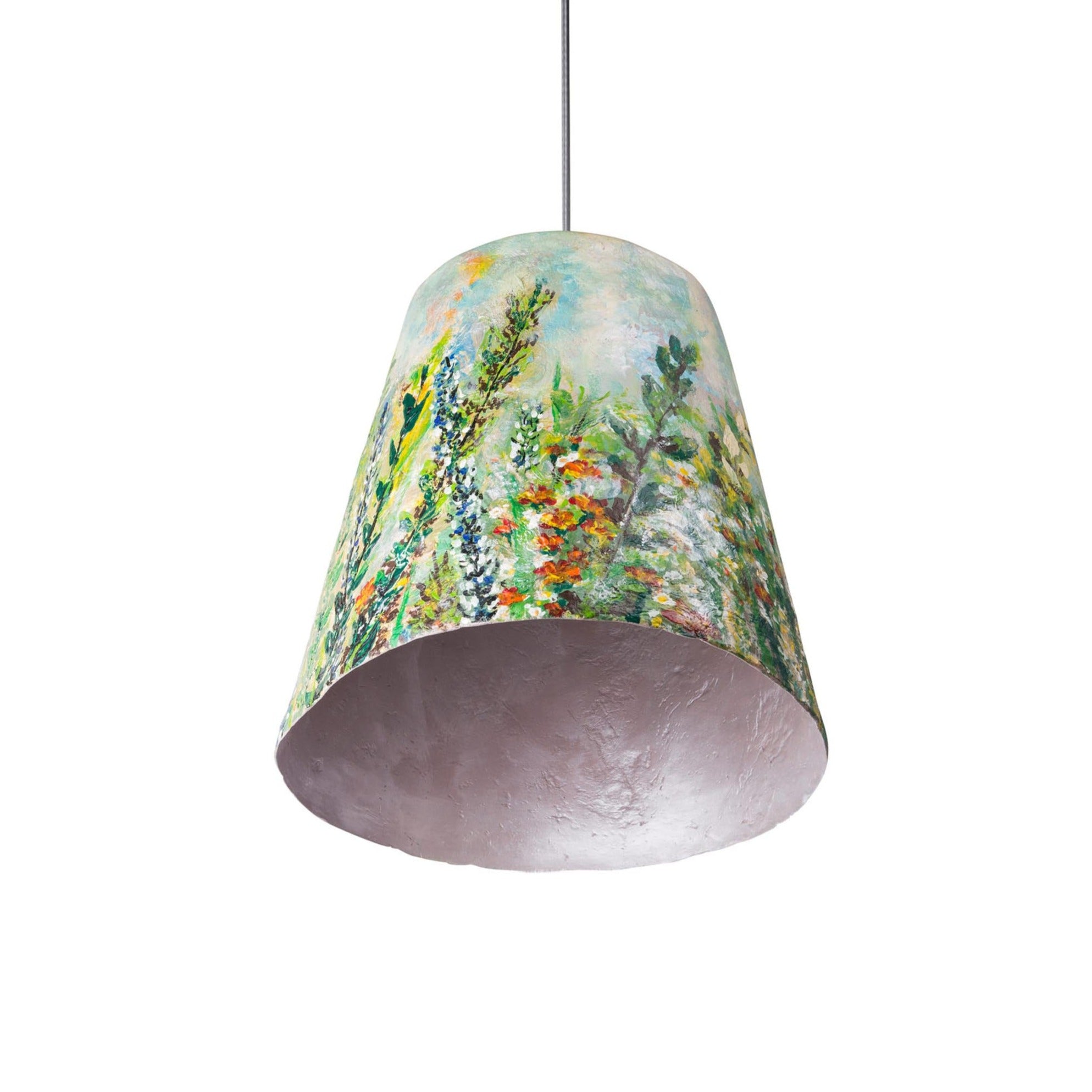 Підвісний світильник ПІСЛЯ ДОЩУ з підсиленого пап'є-маше - зображення 1