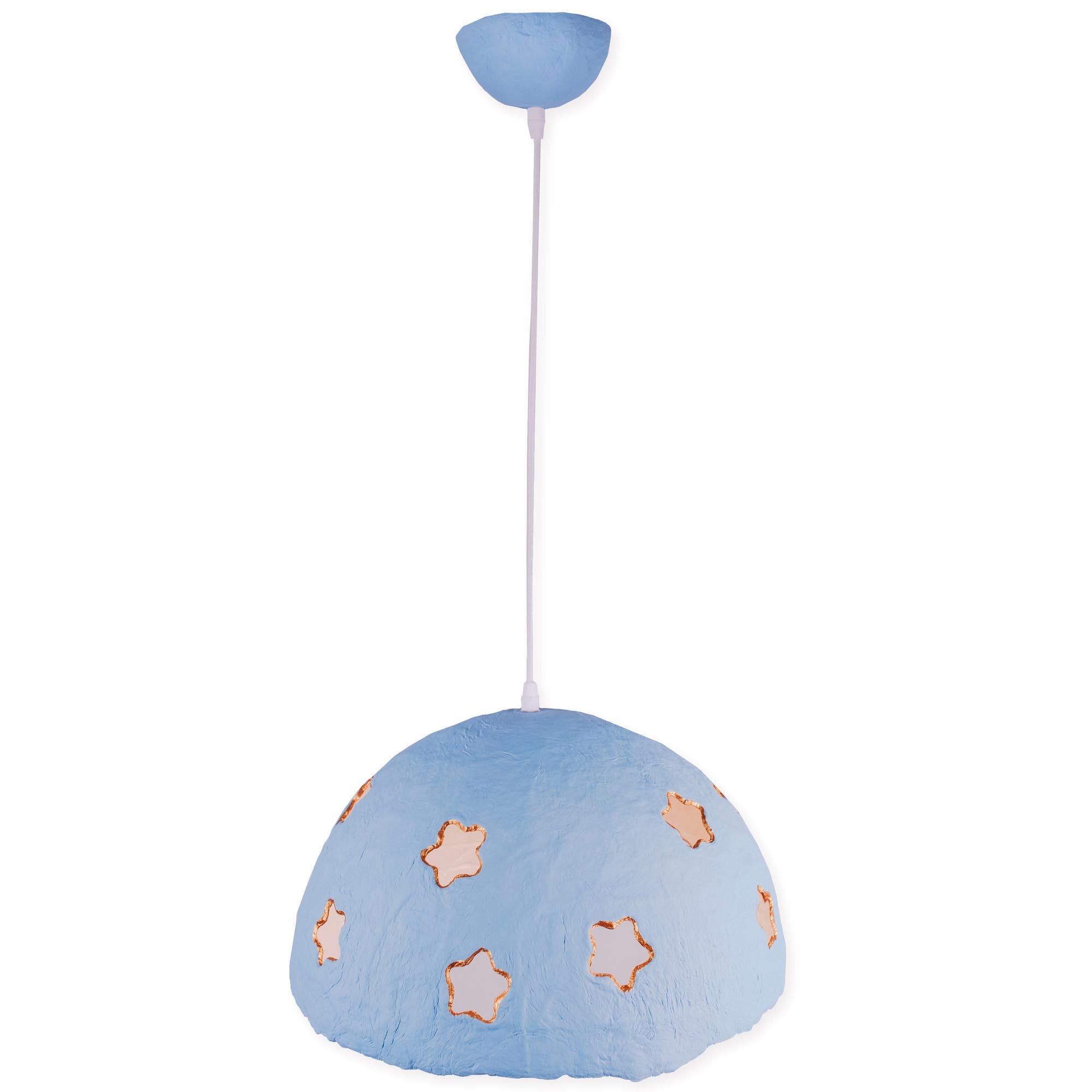 Підвісний світильник ЗІРОНЬКИ з підсиленого пап'є-маше - зображення 2