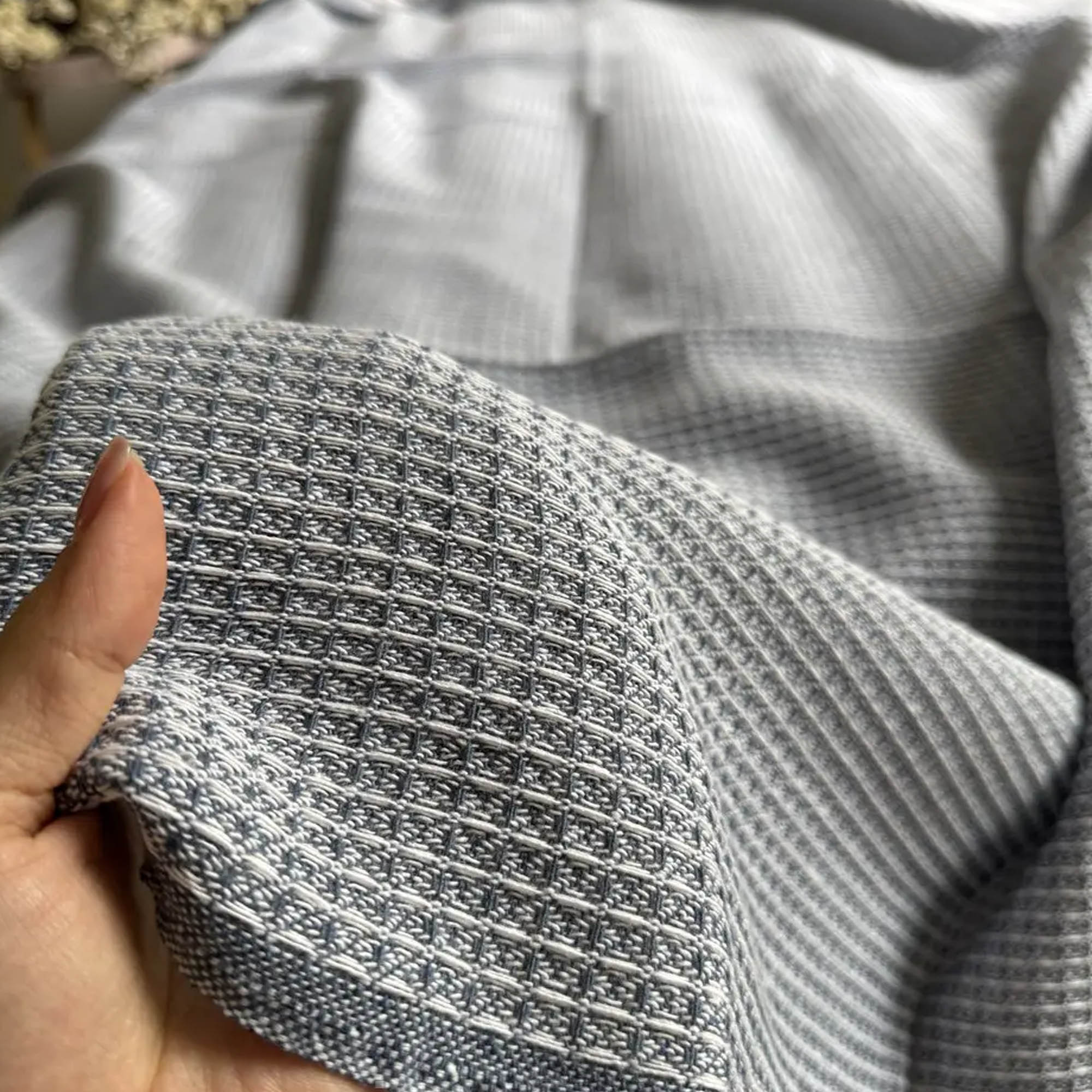 Плед бавовняний BELGIUM, синій