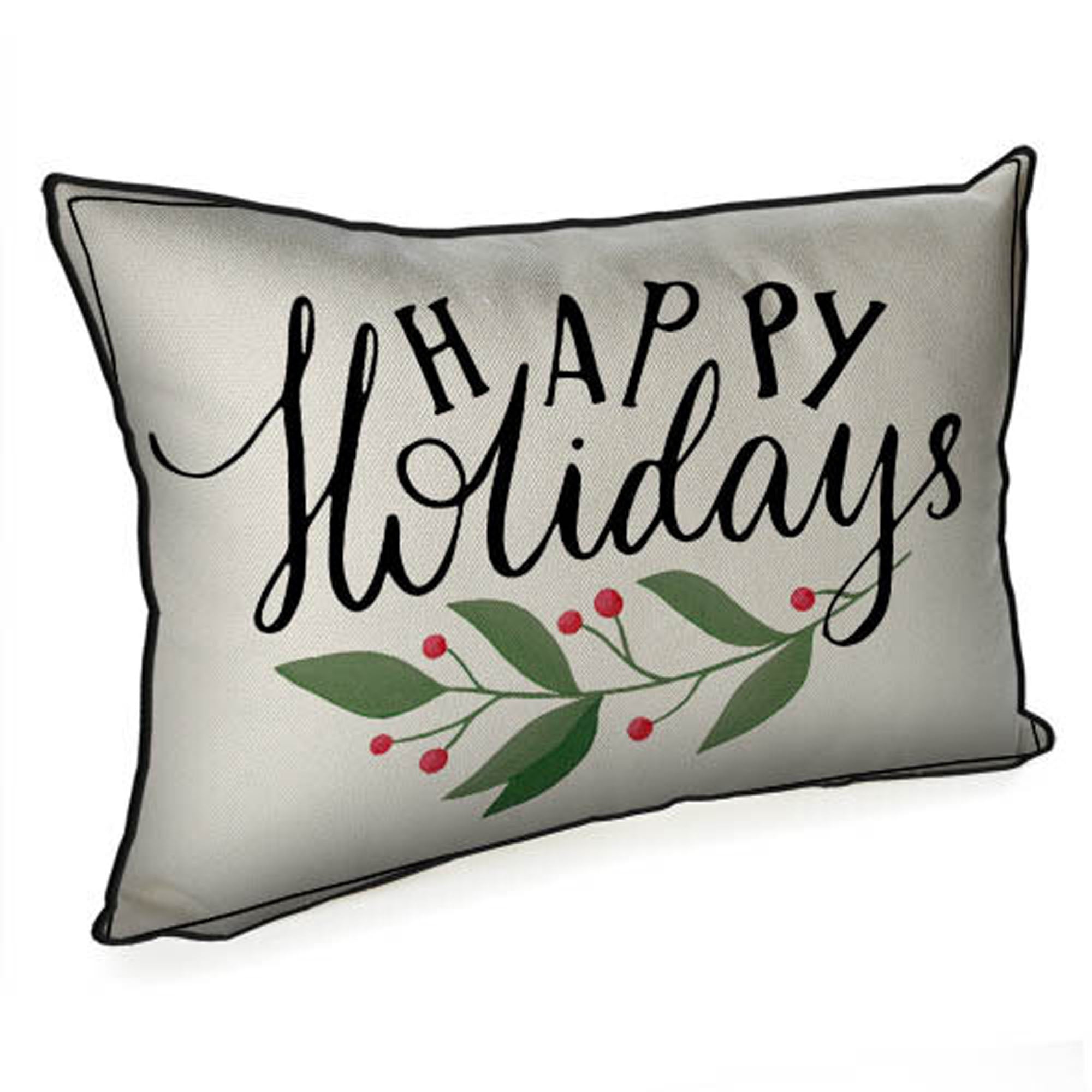 Подушка декоративна HAPPY HOLIDAYS, 45 х 32 см