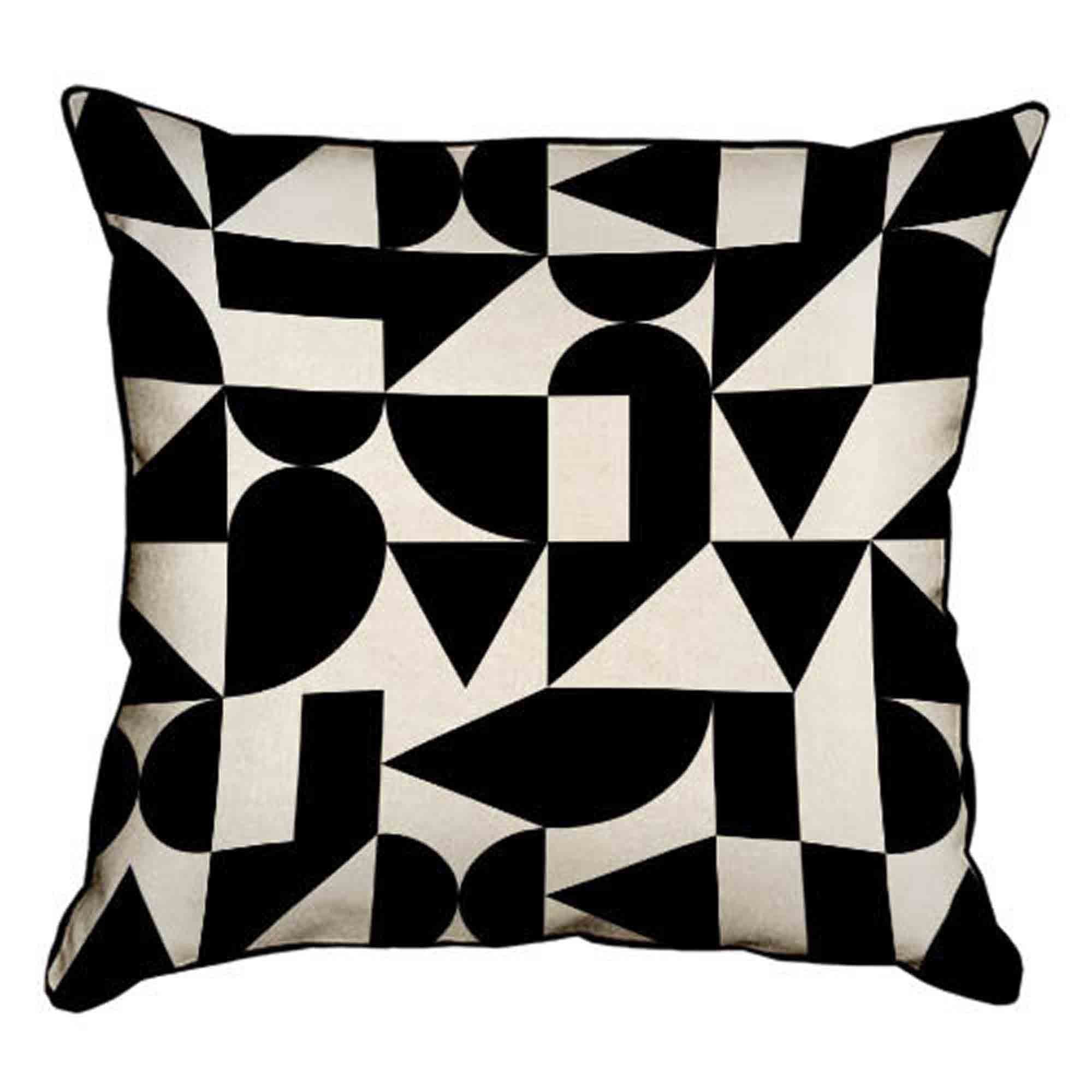 Подушка декоративна ГЕОМЕТРИЧНІ ФІГУРИ - зображення 1