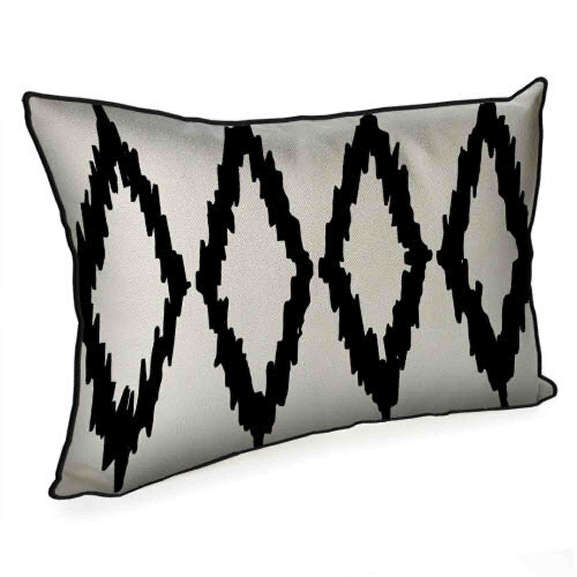 Подушка декоративна ВІЗЕРУНОК З РОМБІВ - зображення 1