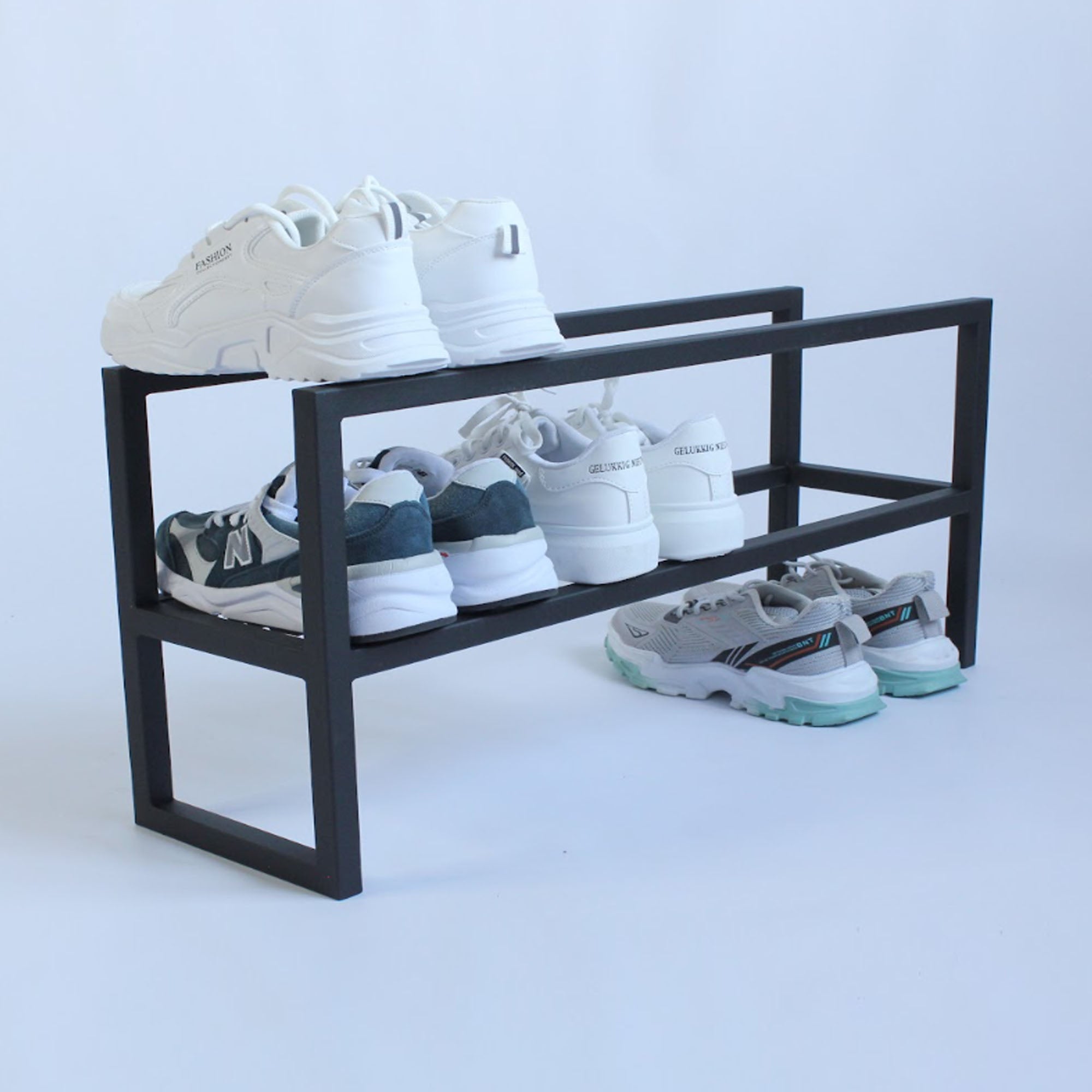 Полиця для взуття ЛАКОНІЧНІСТЬ, двоповерхова