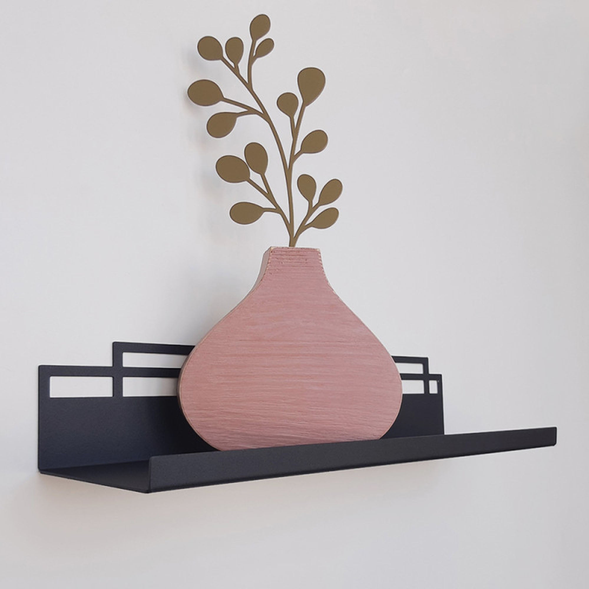 Полиця металева GLOZIS BAU BLACK 40