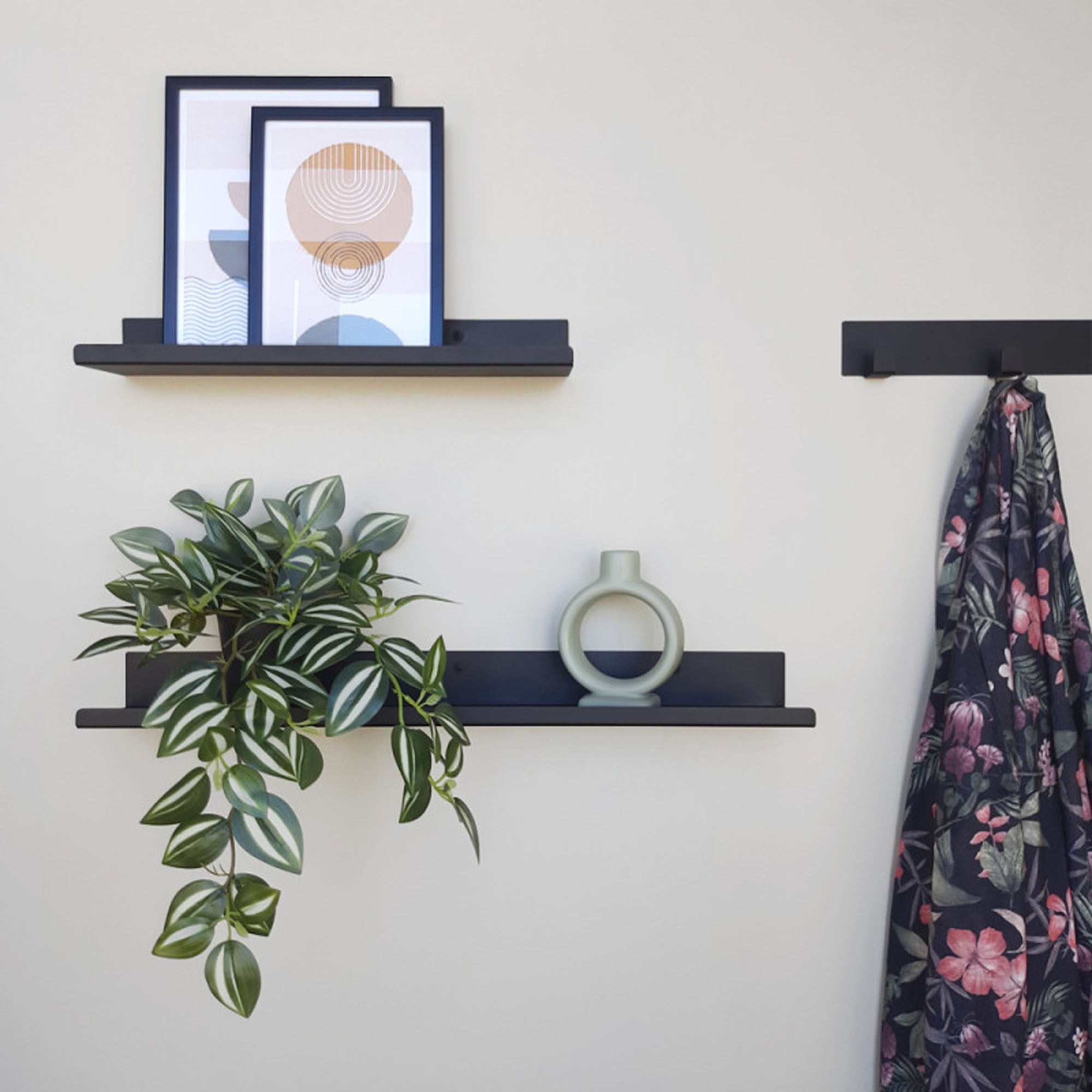 Полиця металева GLOZIS URBAN BLACK 40