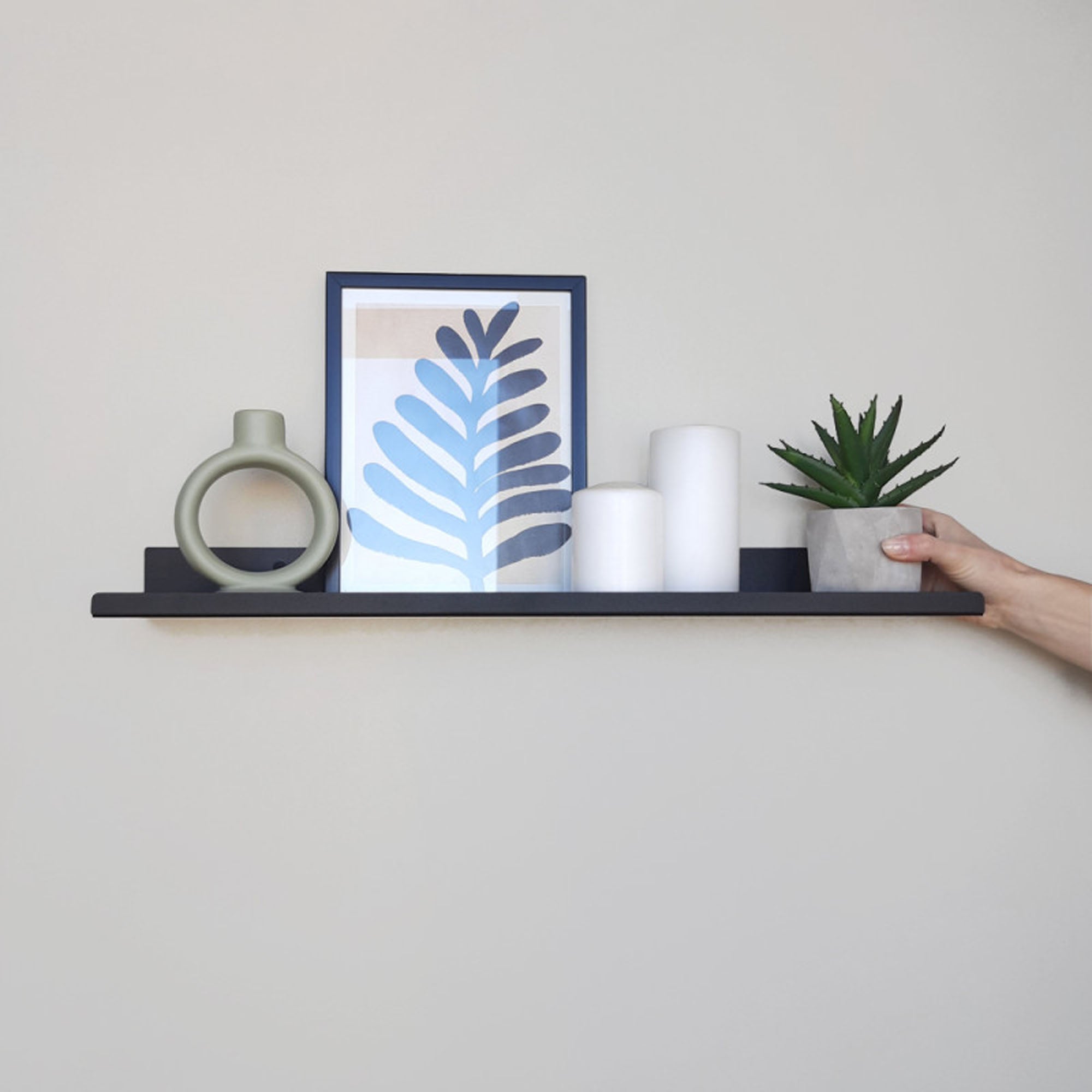 Полиця металева GLOZIS URBAN BLACK 60