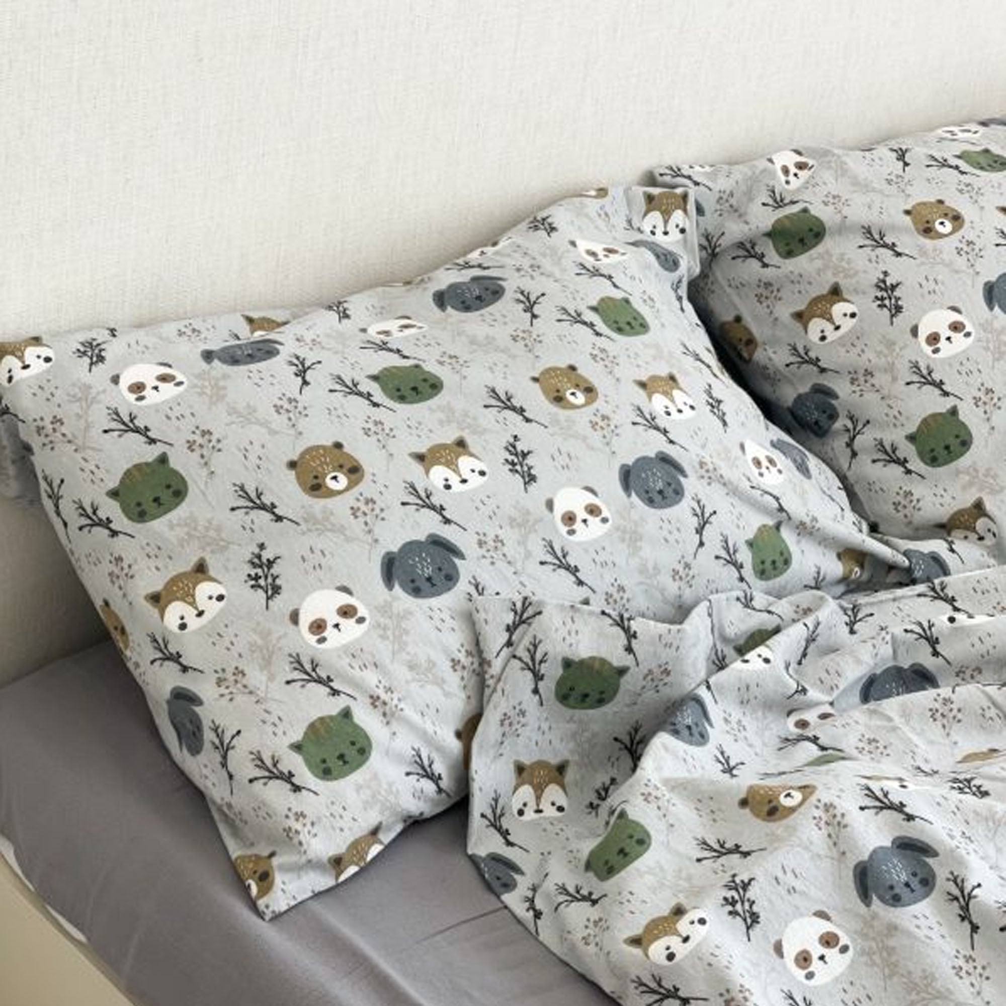 Постільна білизна BEARS, фланель