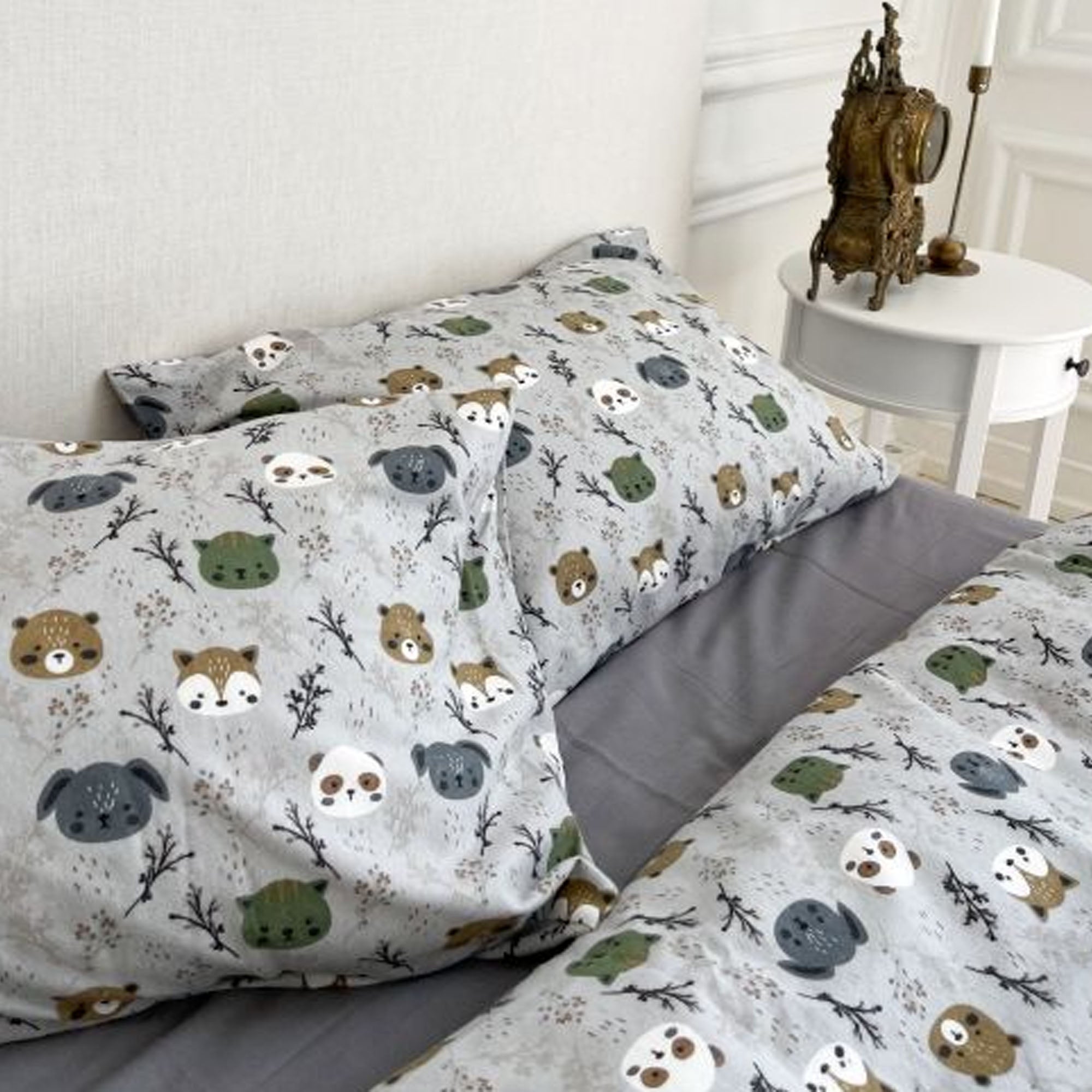 Постільна білизна BEARS, фланель