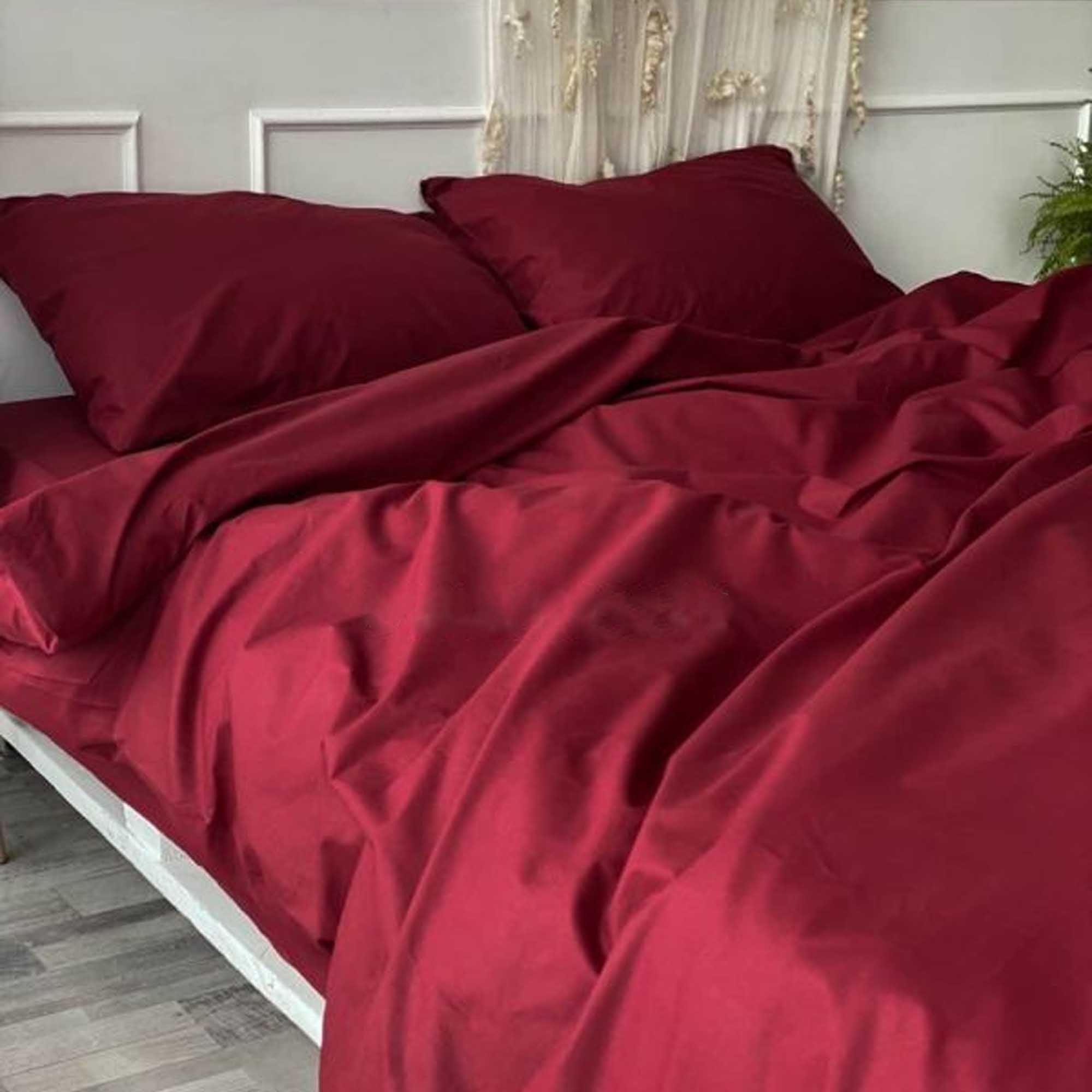 Постільна білизна BURDUNDY, поплін преміум - зображення 2