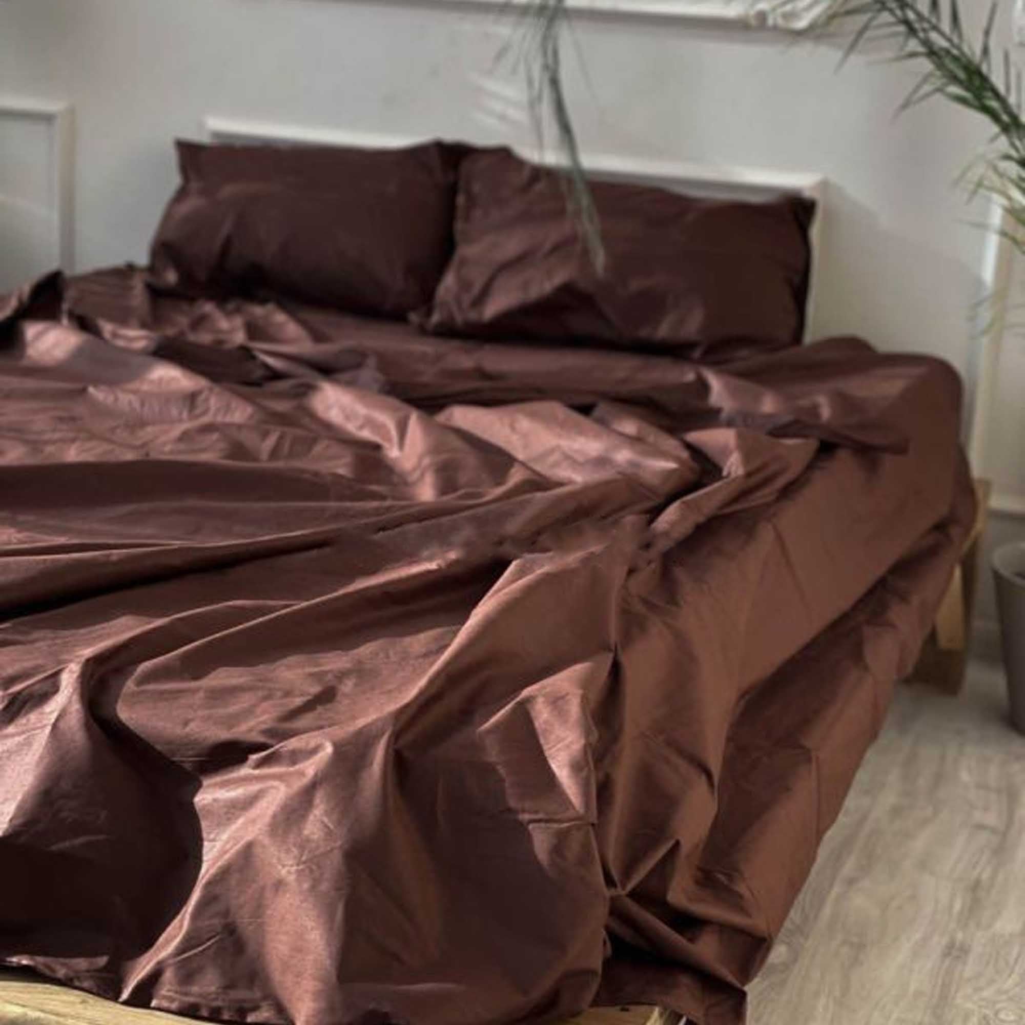 Постільна білизна CHOCOLATE, поплін преміум - зображення 1