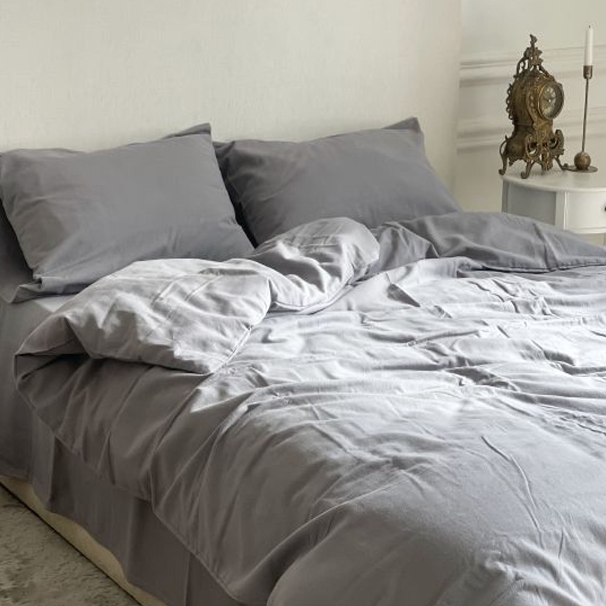 Постільна білизна GREY, фланель