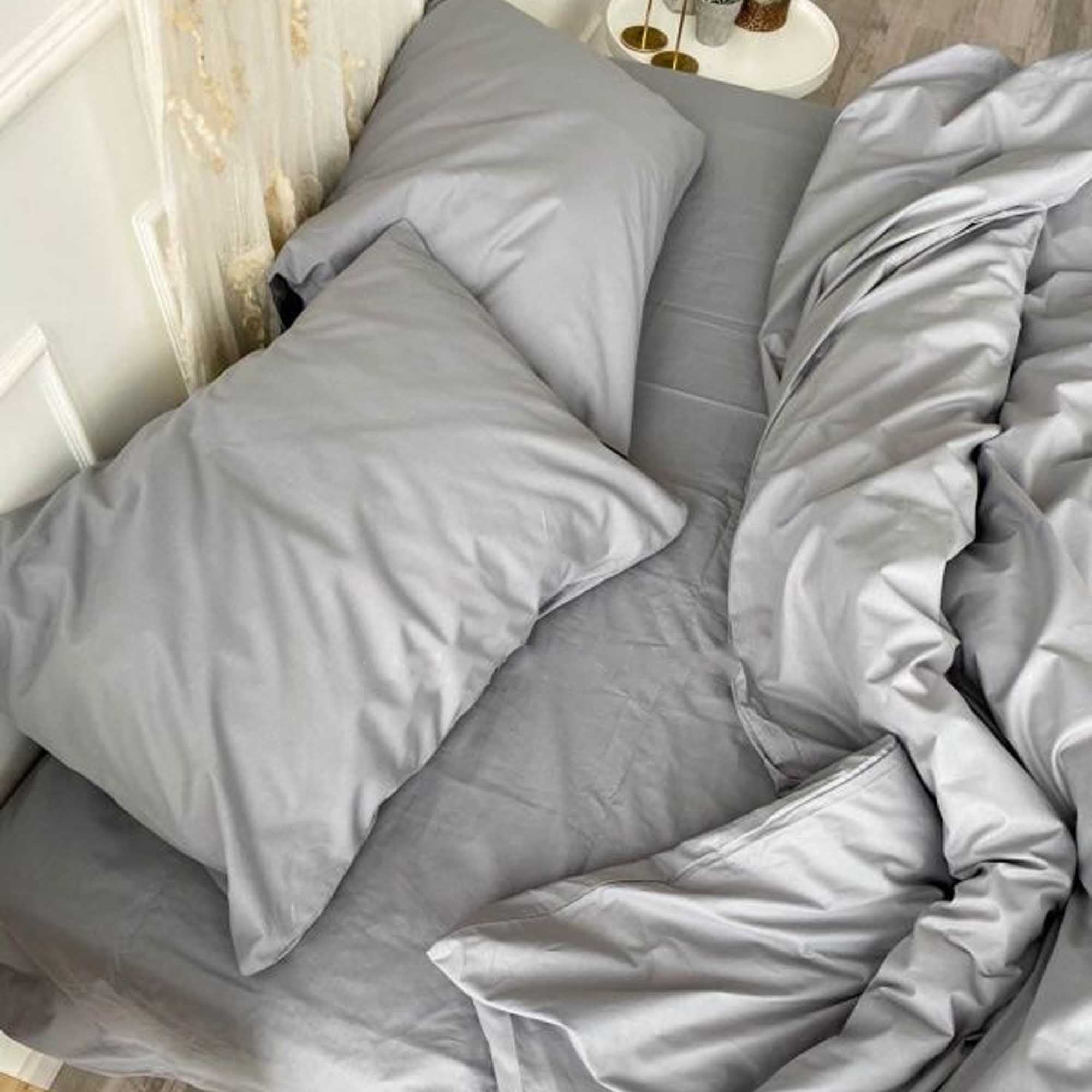 Постільна білизна GREY, поплін преміум - зображення 2