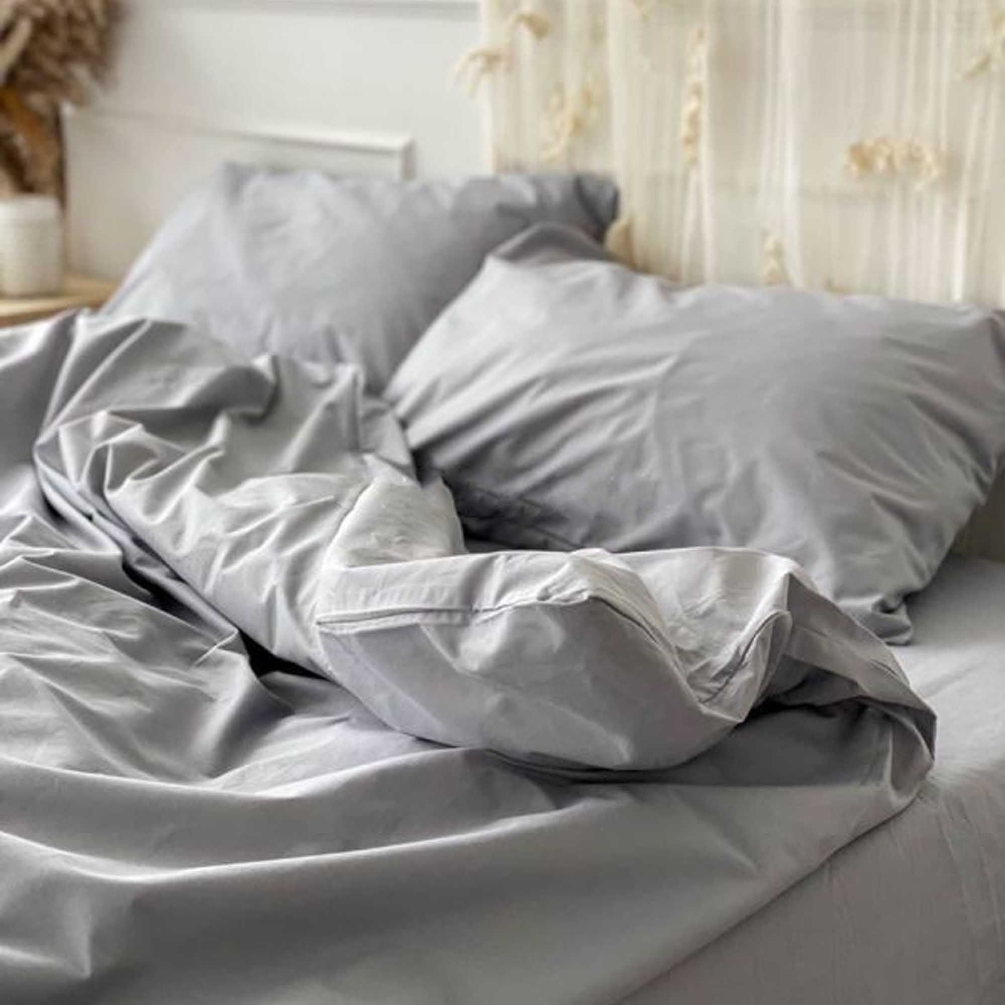 Постільна білизна GREY, поплін преміум - зображення 1