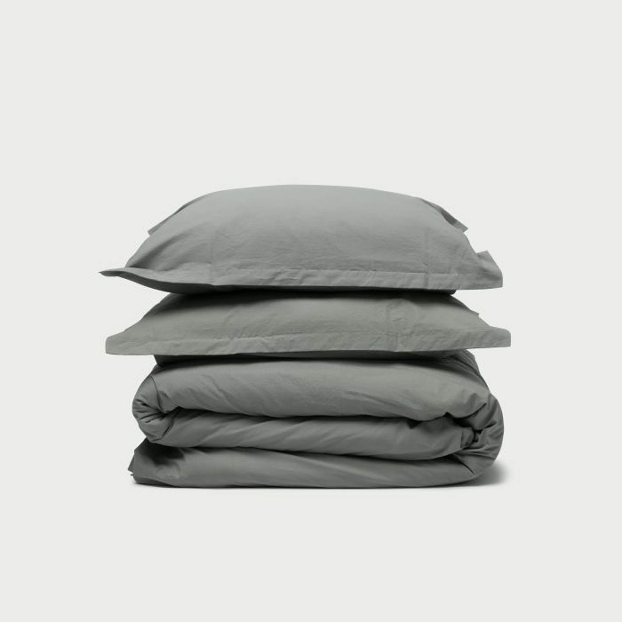 Постільна білизна GREY, варена бавовна - зображення 1