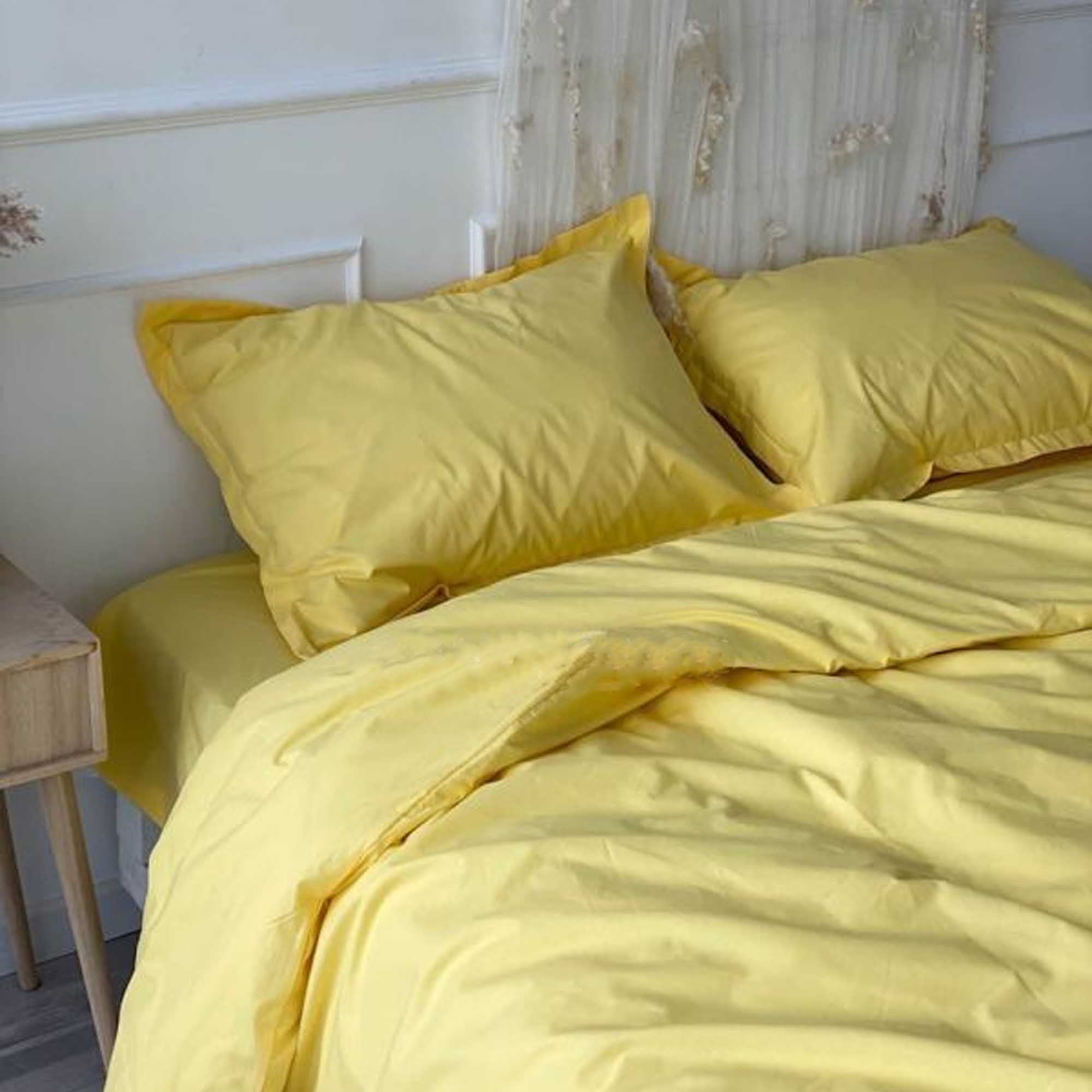 Постільна білизна LEMON, поплін преміум - зображення 1