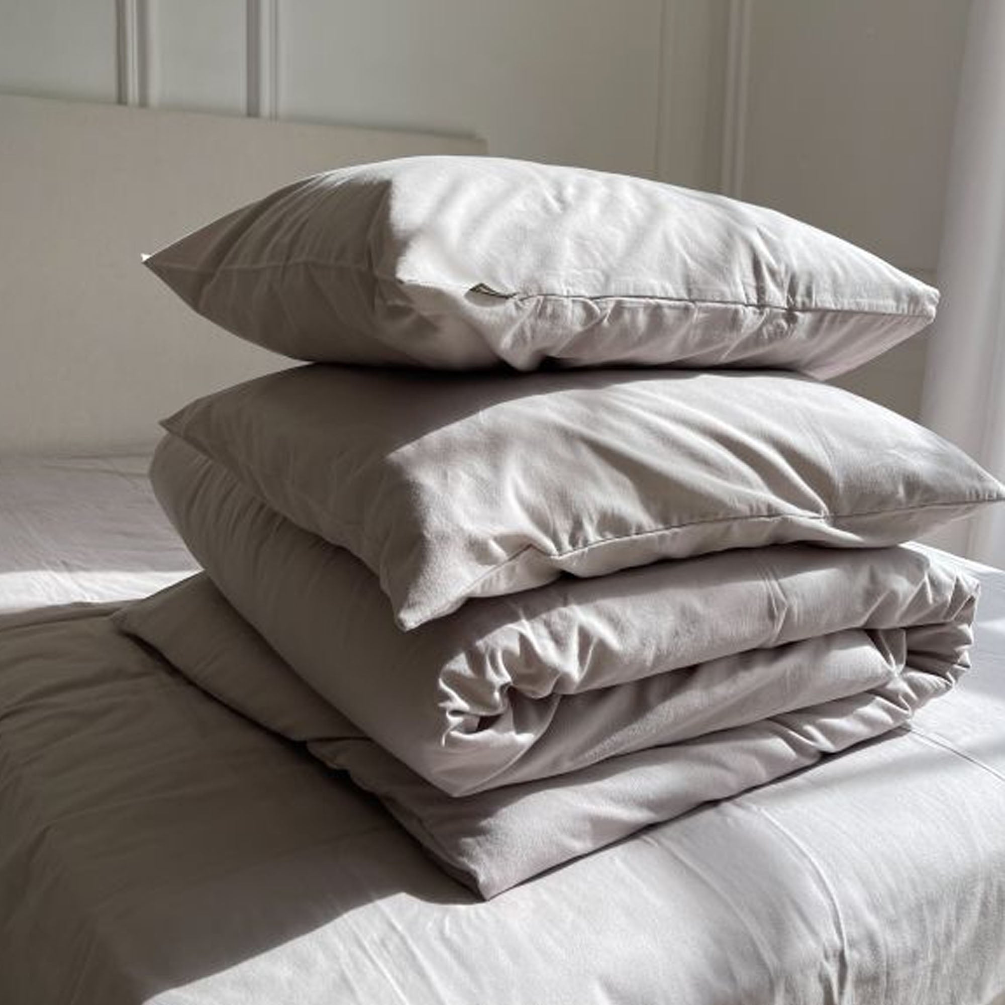 Постільна білизна LIGHT GREY, фланель