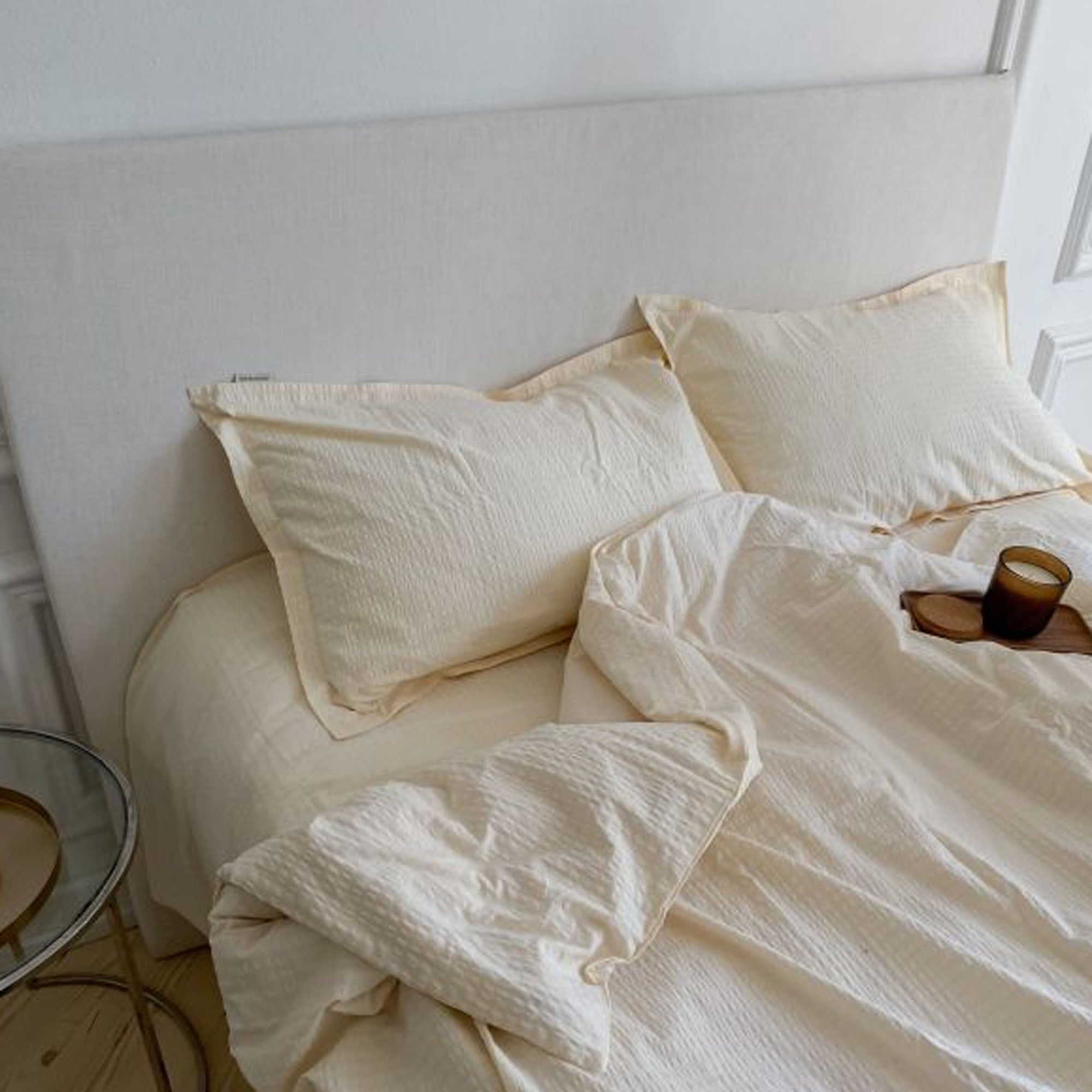 Постільна білизна MILK, жата бавовна