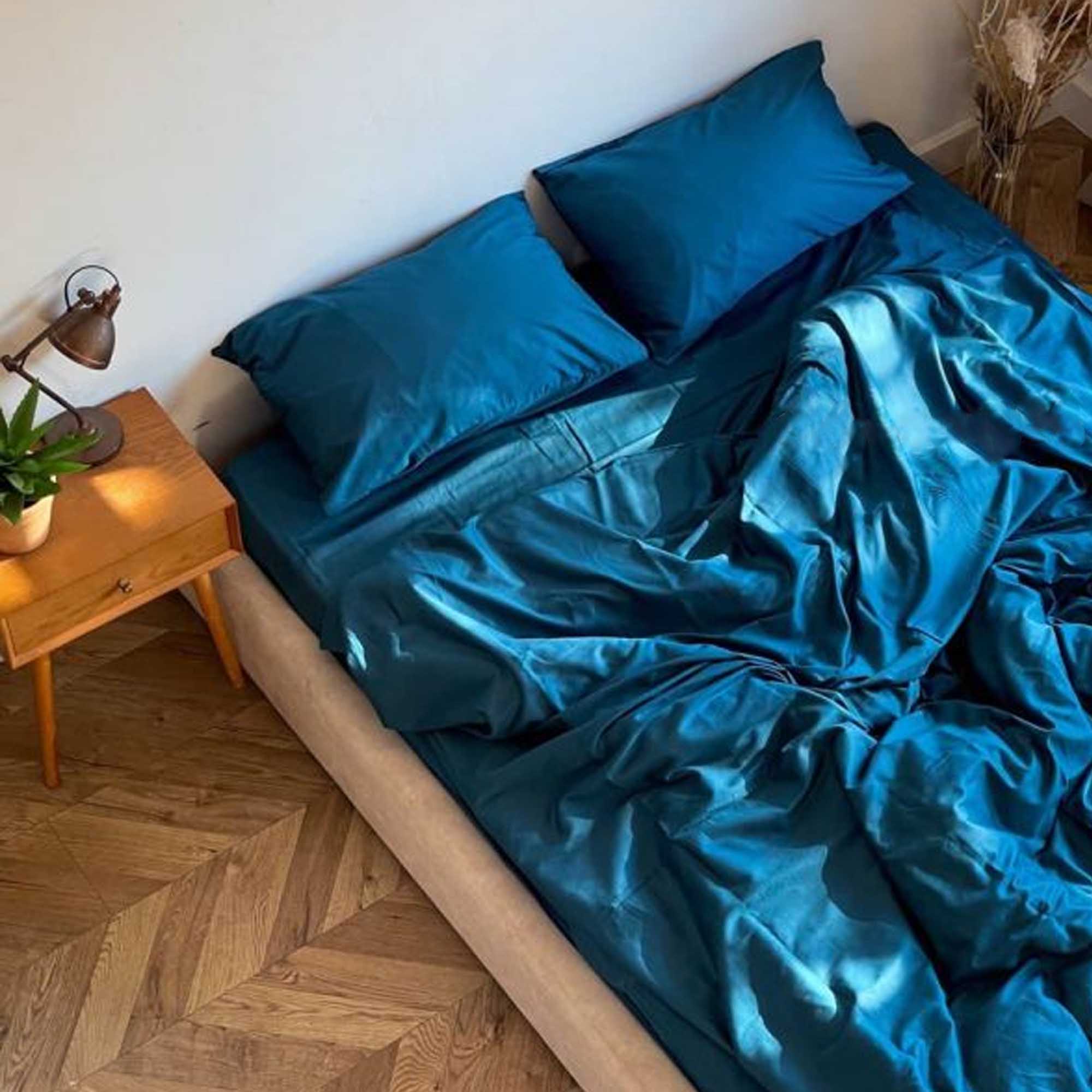 Постільна білизна OCEAN, елітний сатин - зображення 1