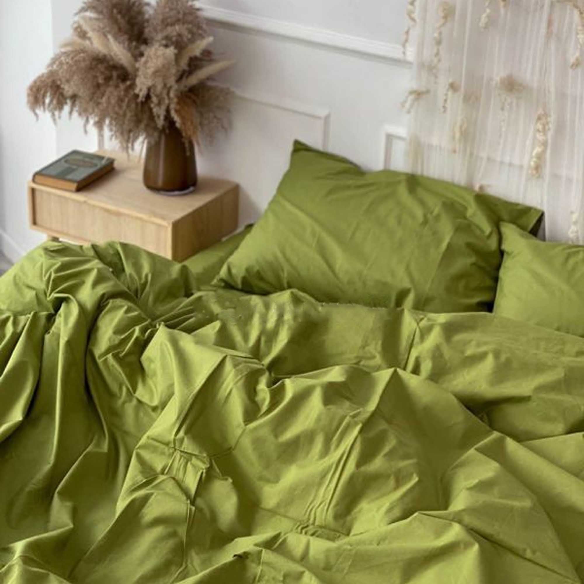 Постільна білизна OLIVE, поплін преміум - зображення 1