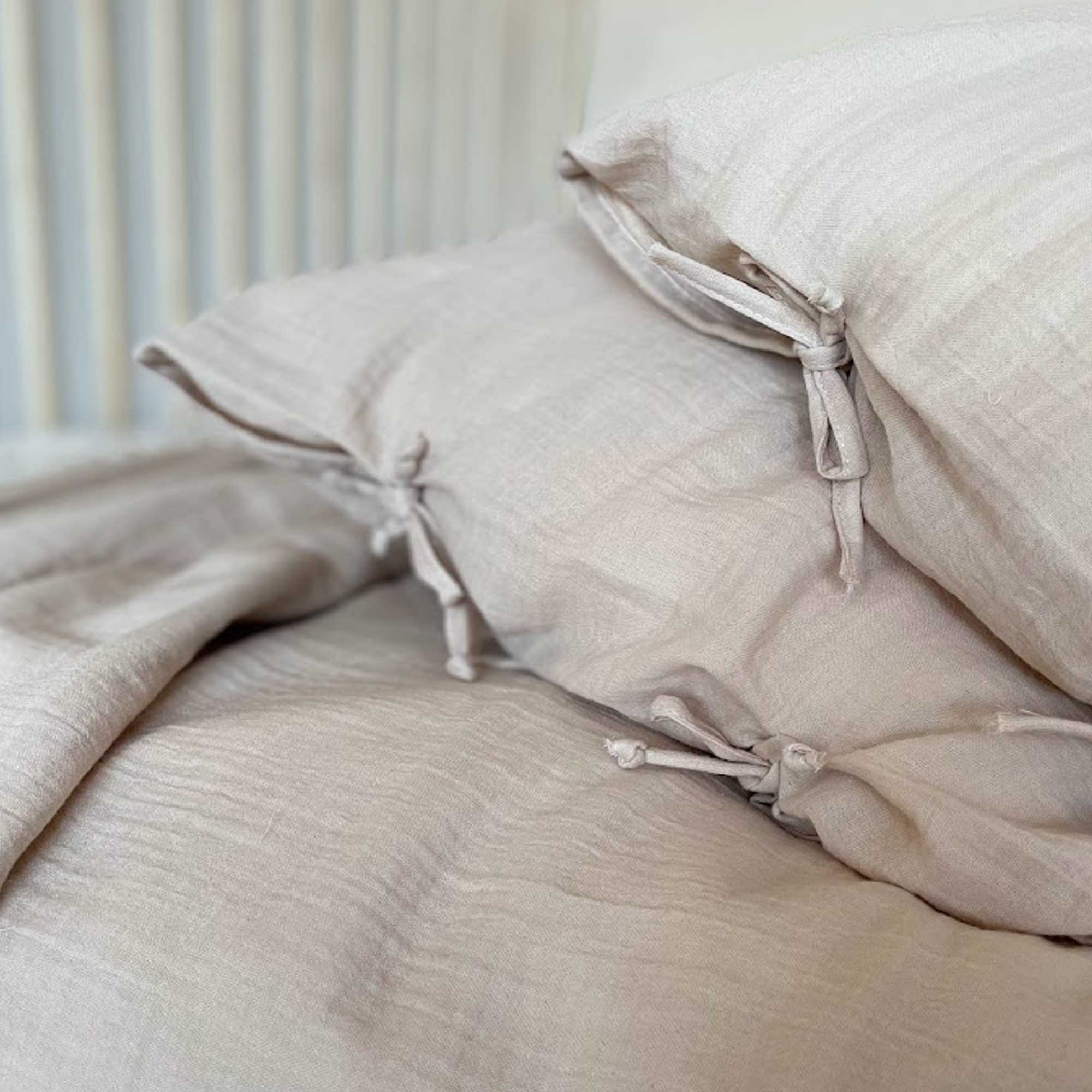 Постільна білизна ПІСОЧНА з мусліну - зображення 2