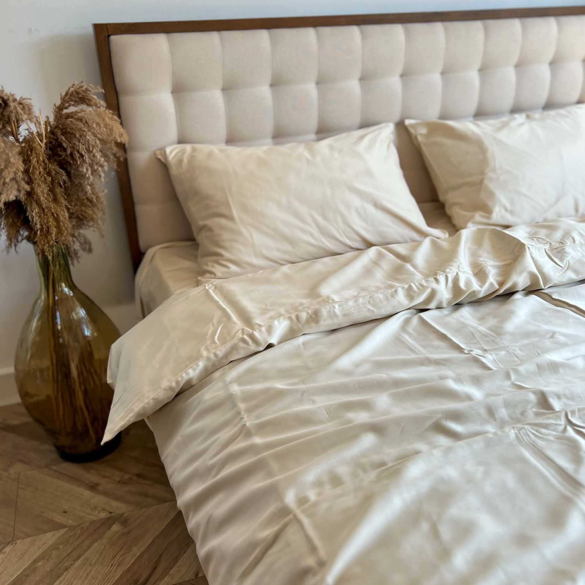 Постільна білизна WHITE CHOCOLATE, елітний сатин - зображення 1