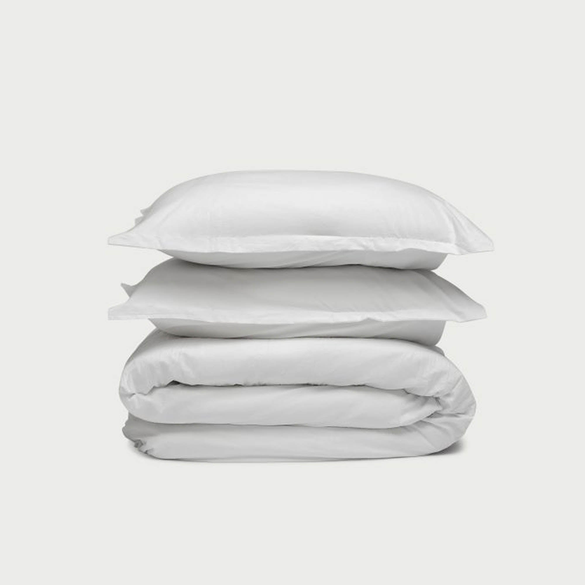 Постільна білизна WHITE, варена бавовна - зображення 1