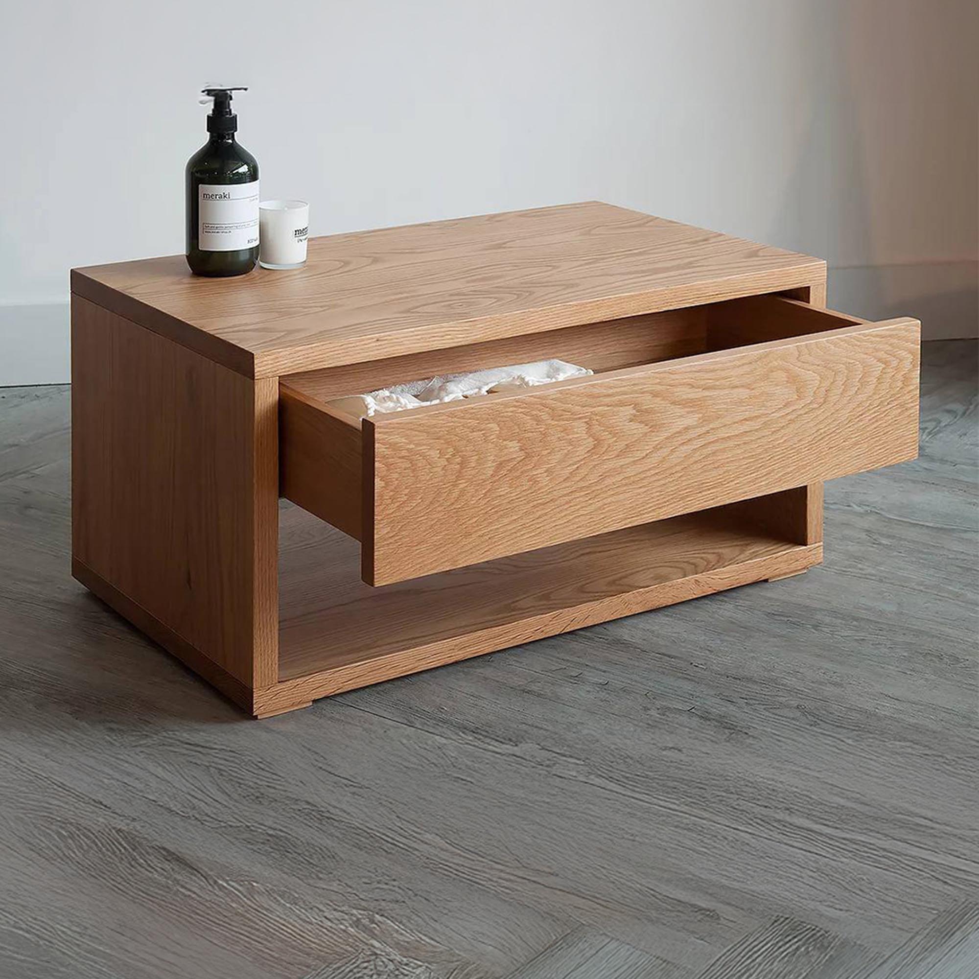 Приліжкова тумба 35 х 55 х 45 см, дуб
