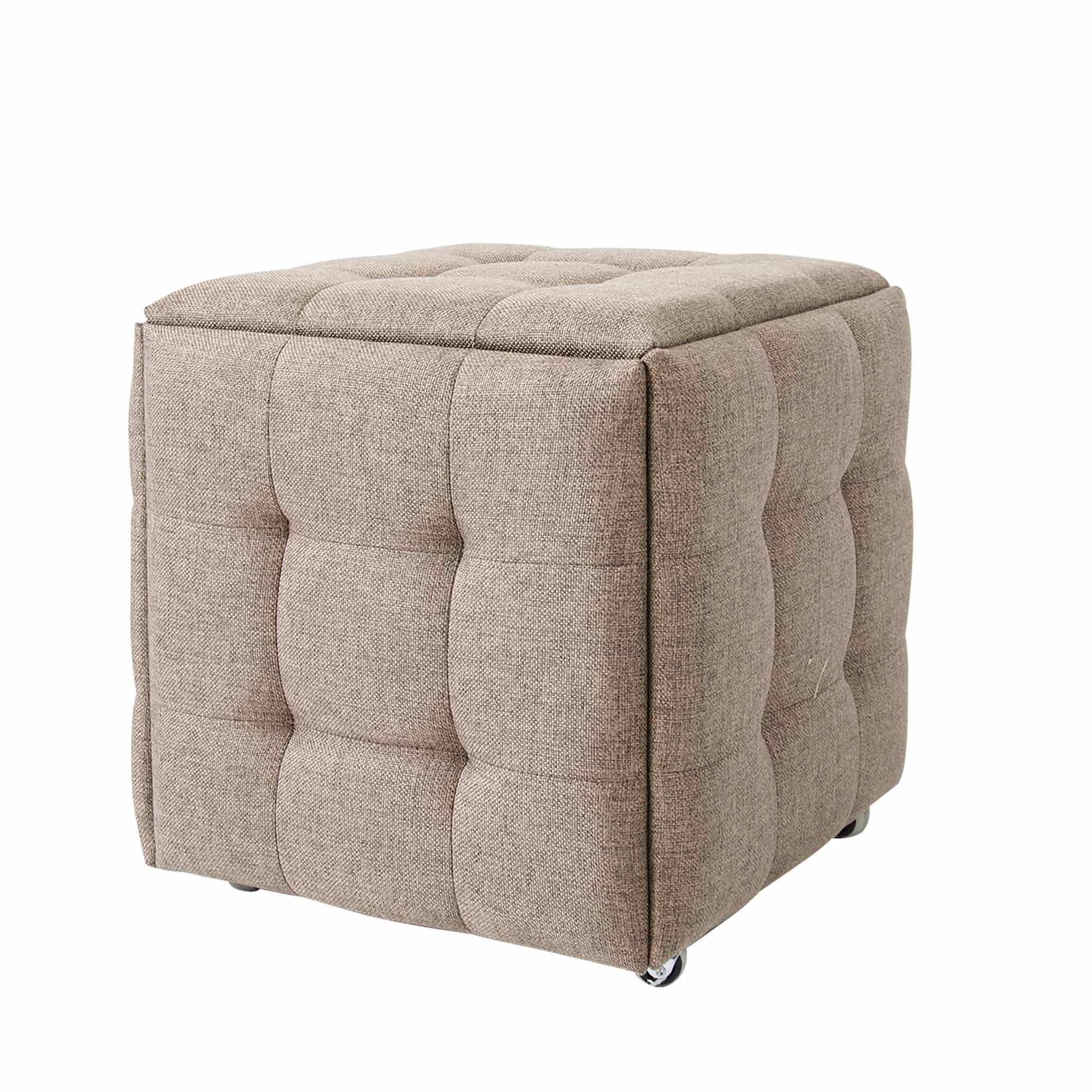 Пуф КУБ 5 в 1, бежевий - зображення 1