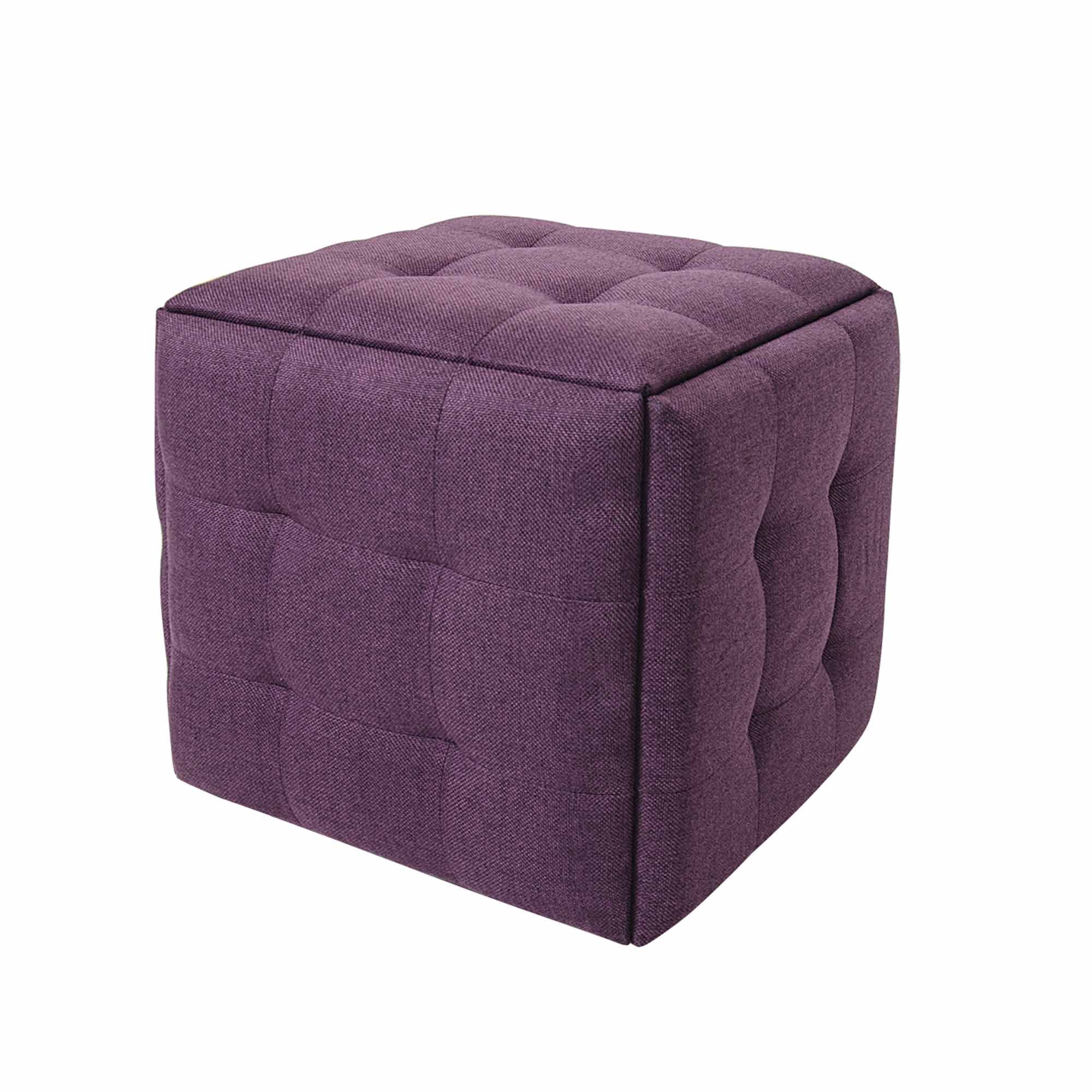 Пуф КУБ 5 в 1, фіолетовий - зображення 1