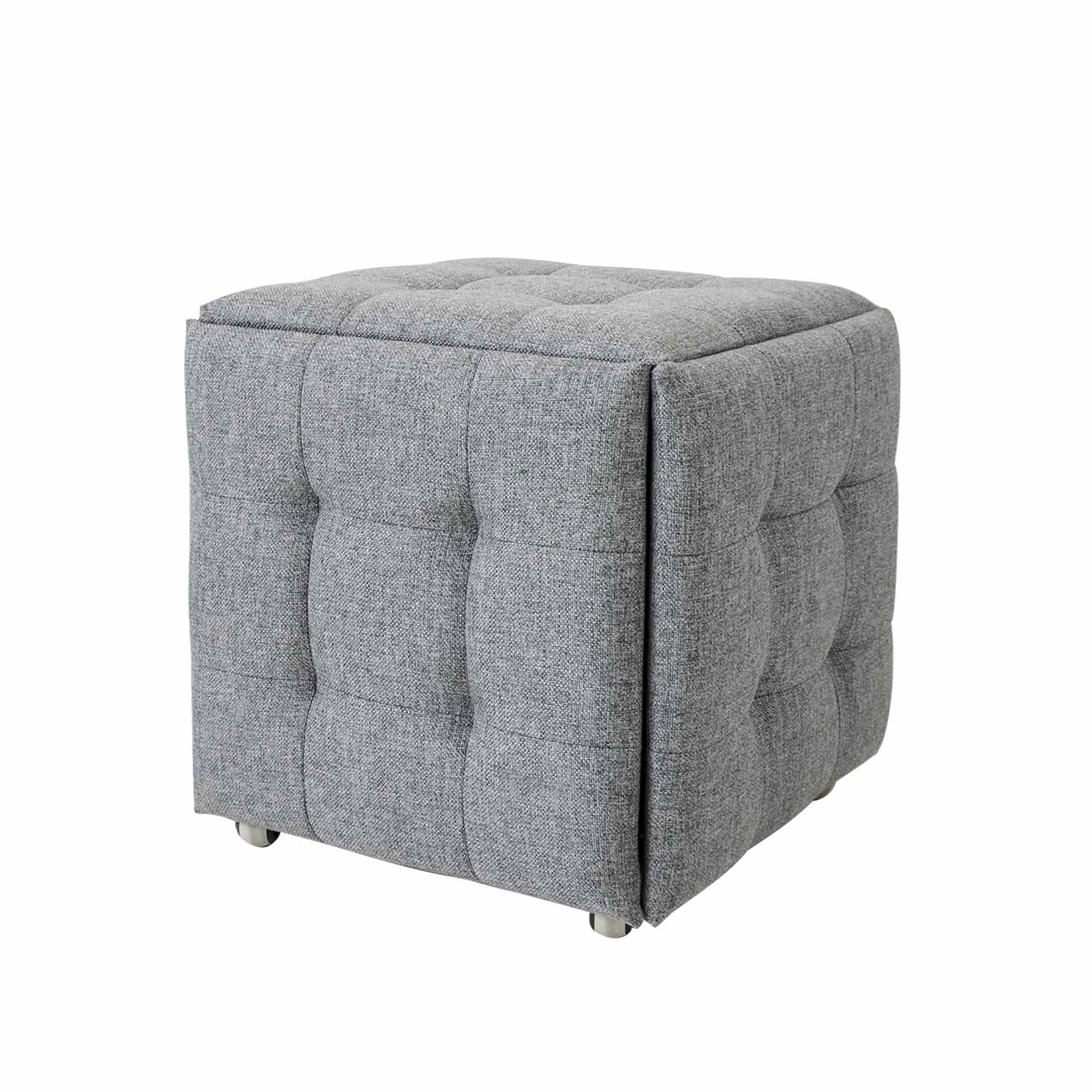 Пуф КУБ 5 в 1, сірий - зображення 1