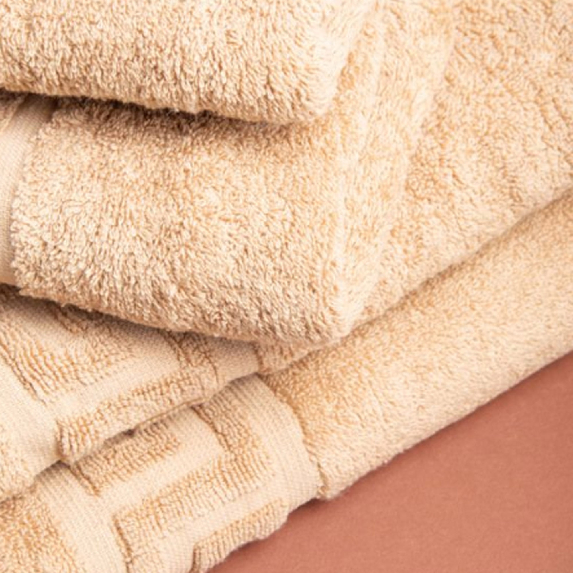 Рушник махровий БЕЖЕВИЙ для обличчя та рук