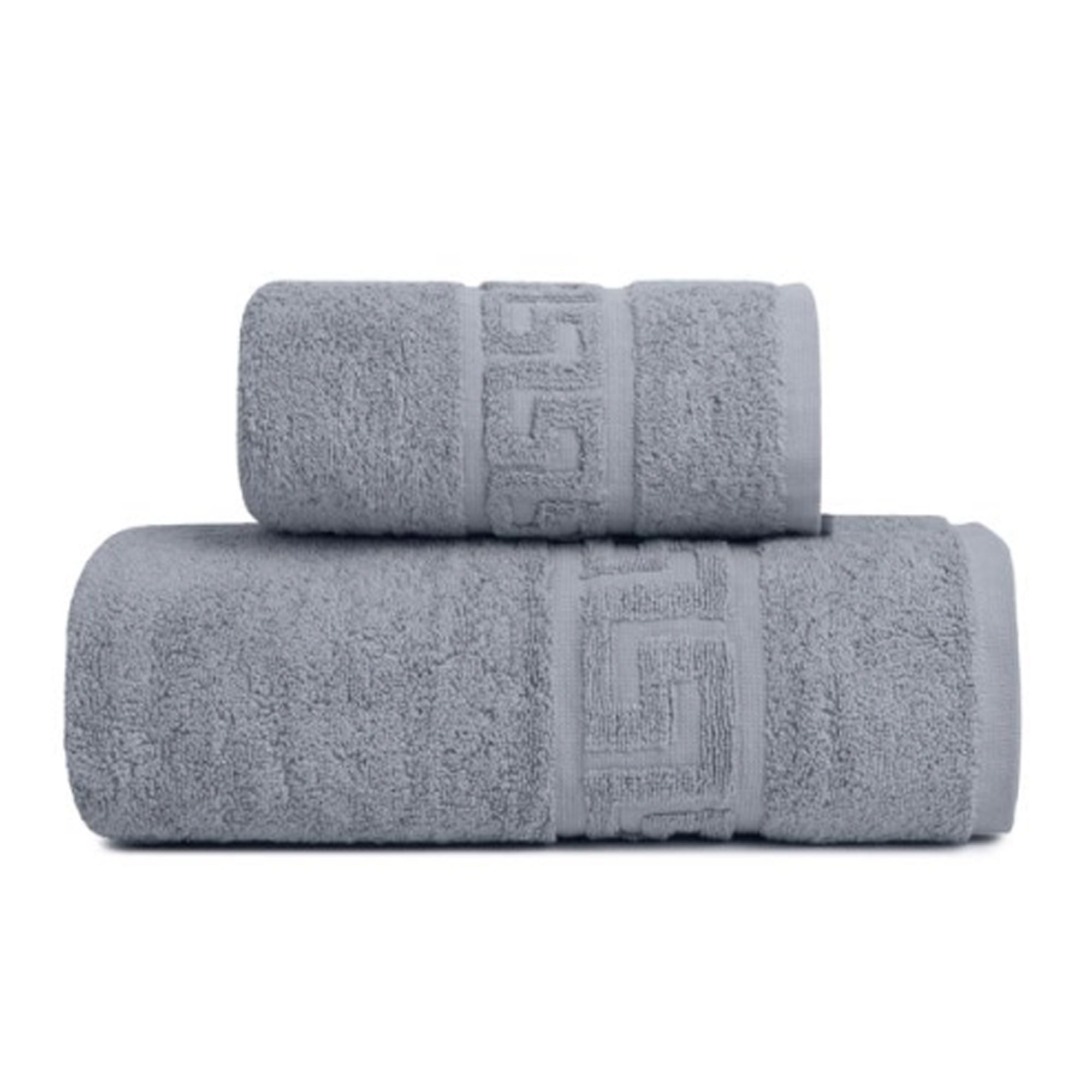 Рушник махровий СІРИЙ для обличчя та рук