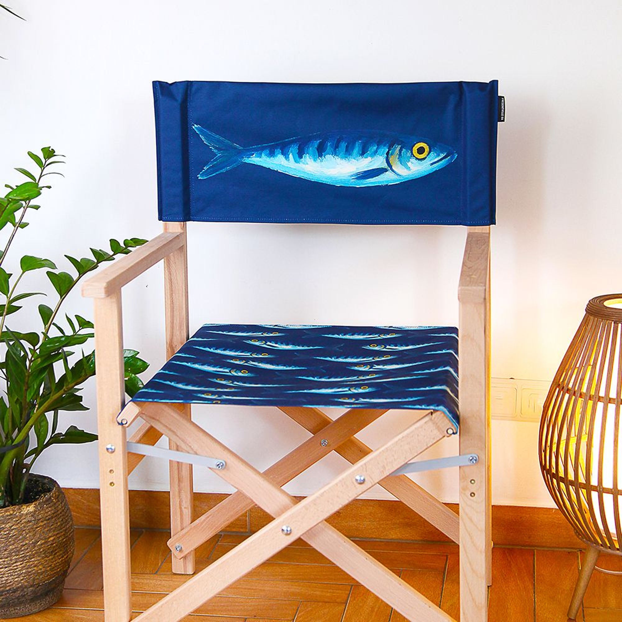 Садовий розкладний стілець РИБИ