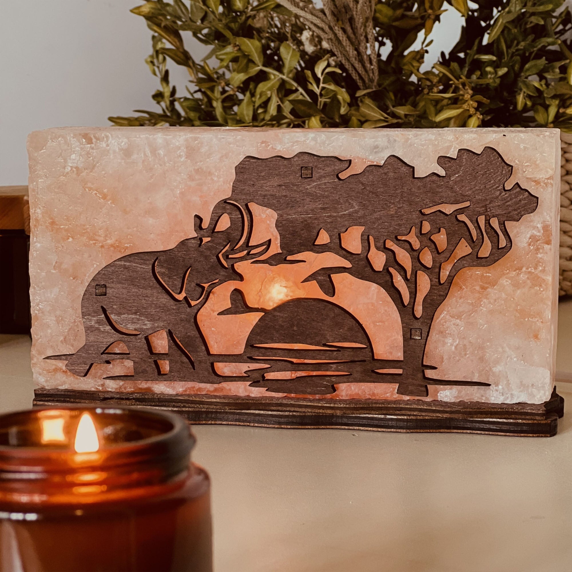 Соляная лампа АФРИКА