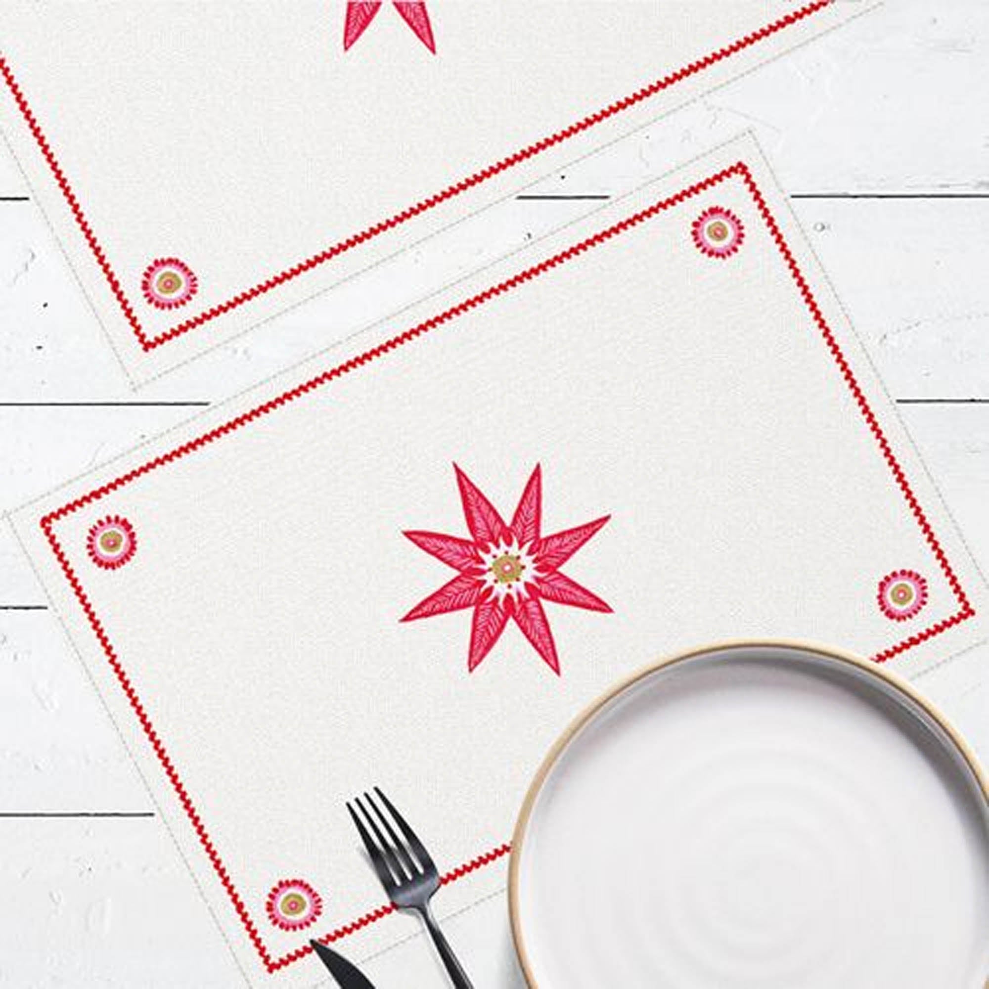 Серветки на стіл РІЗДВЯНИЙ НАСТРІЙ, 2шт