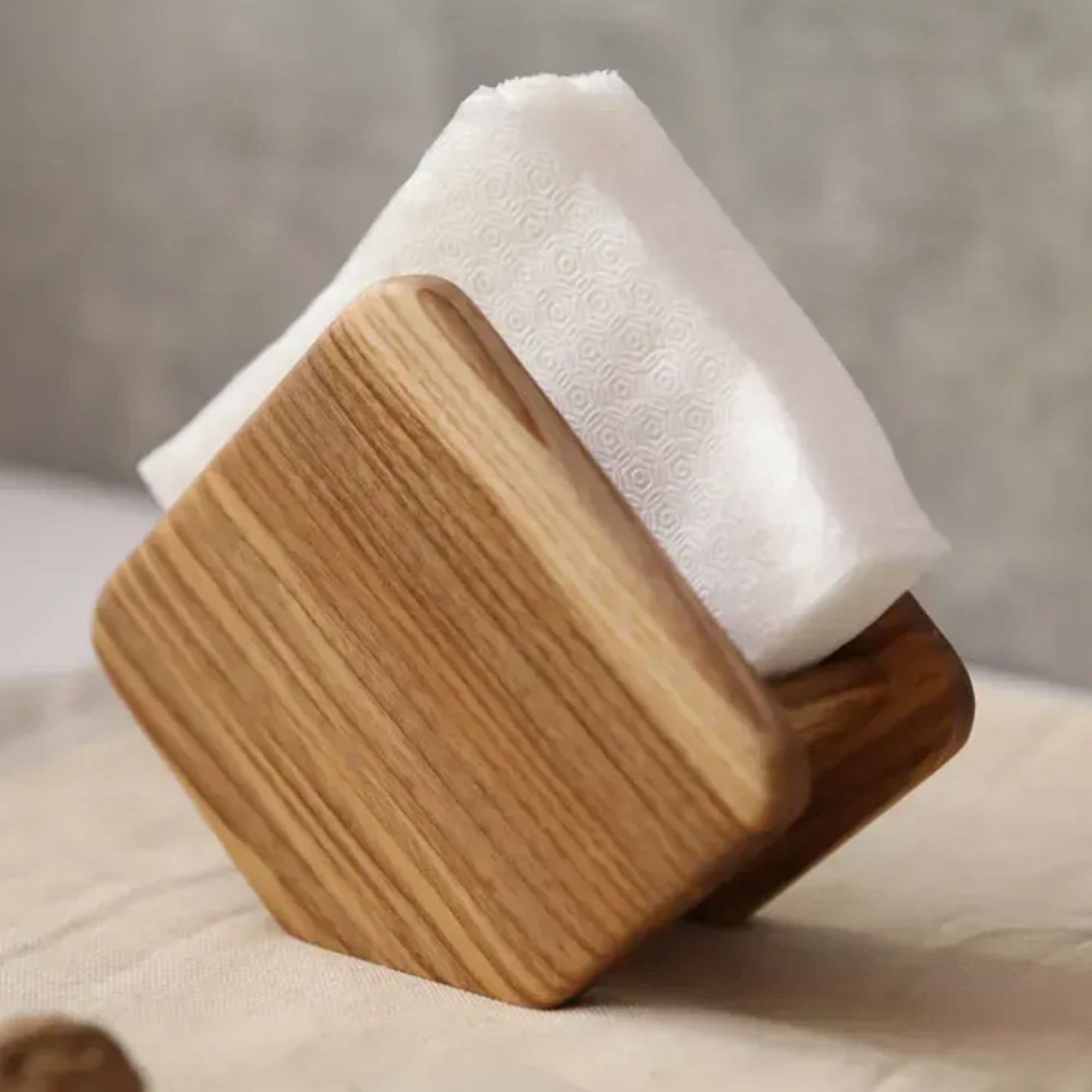 Серветниця РОМБ з деревини для паперових серветок