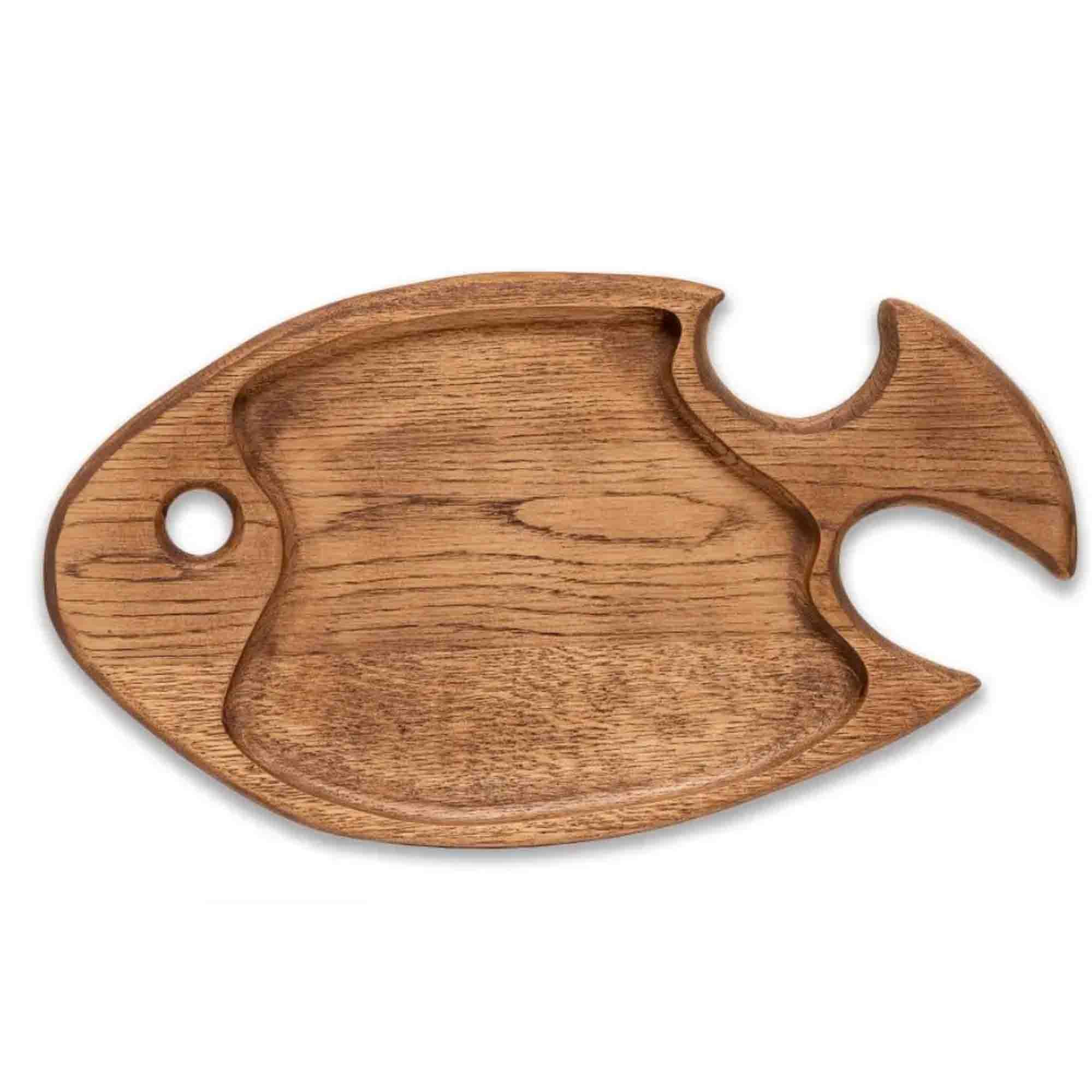 Сервірувальне блюдце НА ГРИЛІ WOODBEST, з дуба - зображення 1