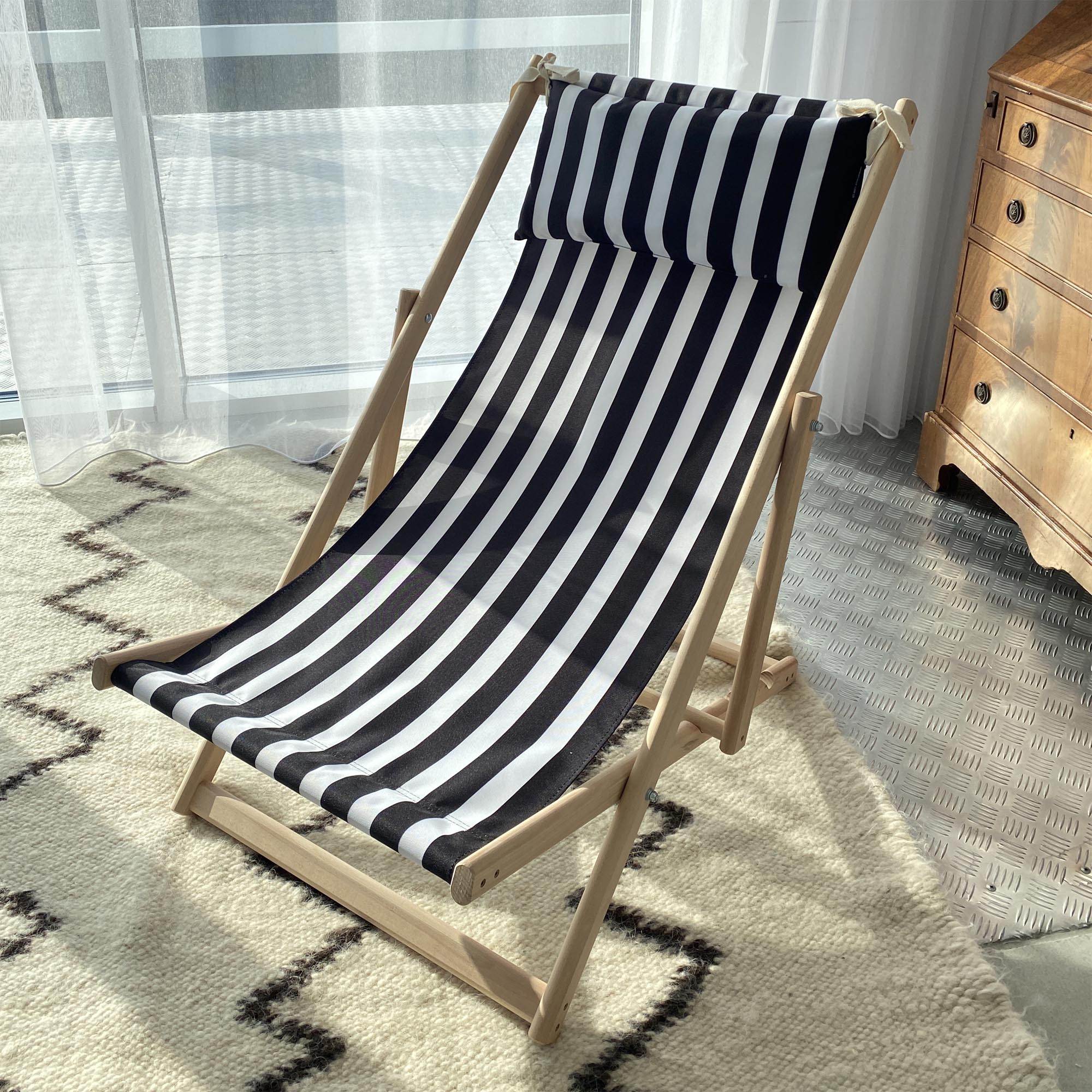 Шезлонг РЕТРО, буковий - зображення 1