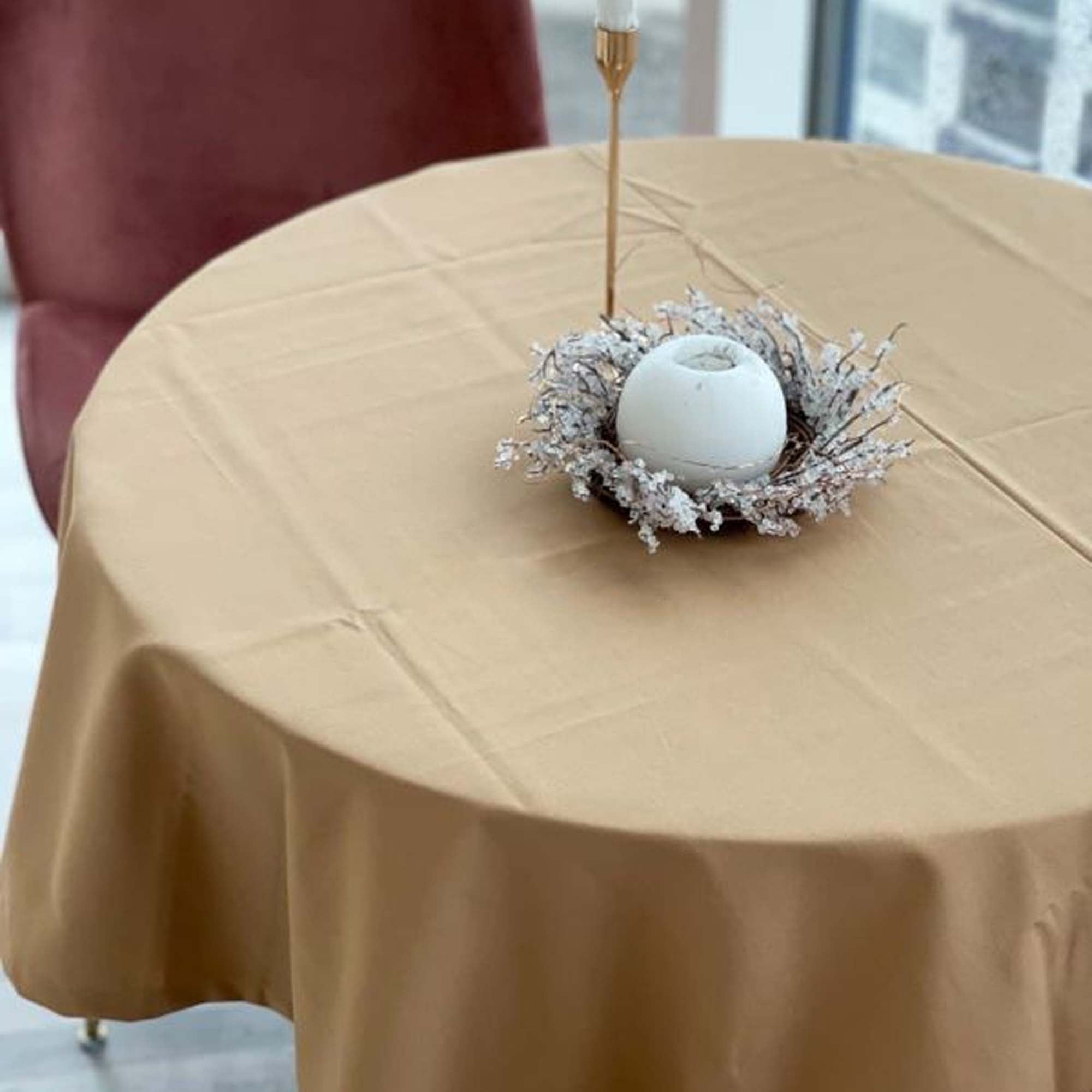 Скатертина BEIGE, непромокаюча - зображення 2