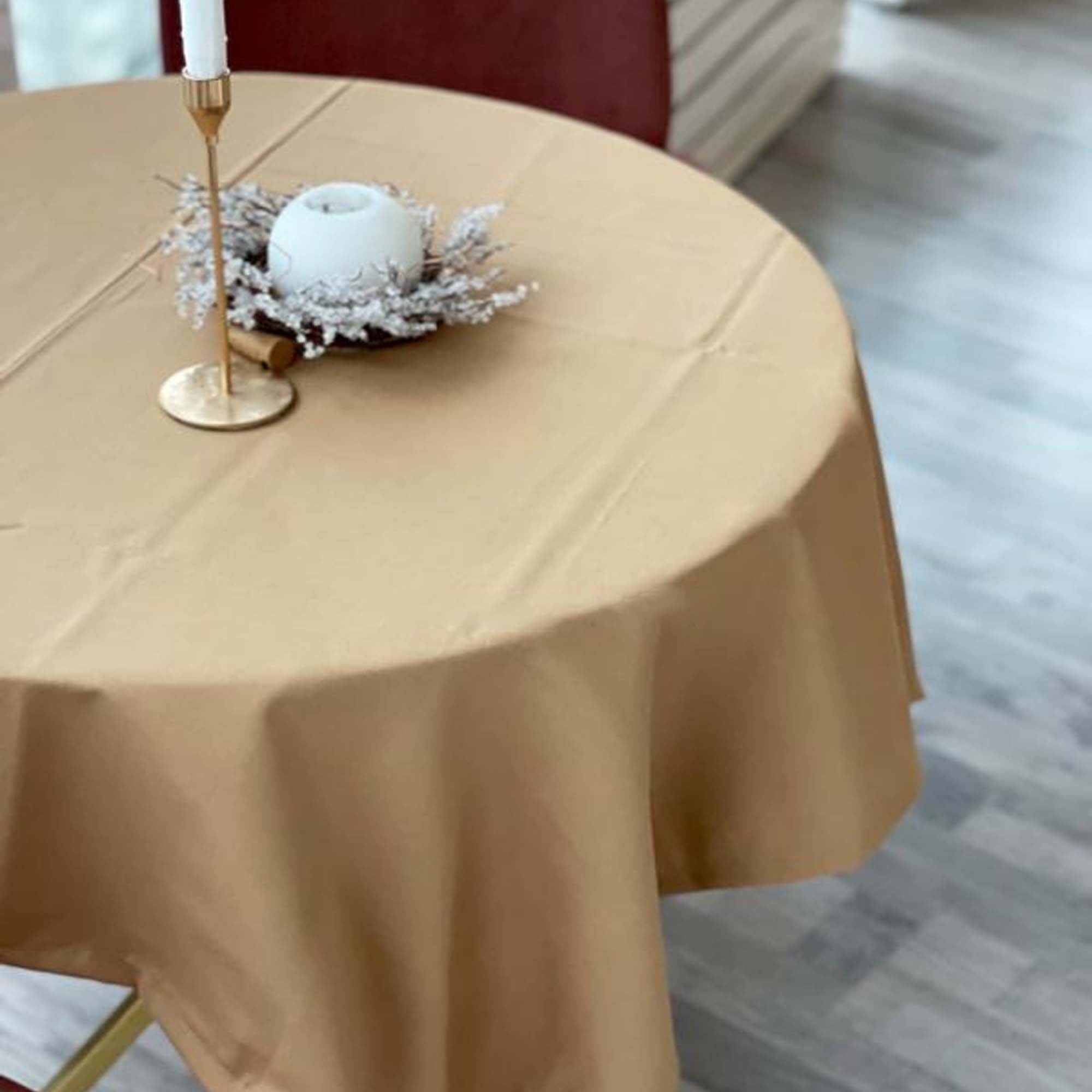 Скатертина BEIGE, непромокаюча - зображення 1