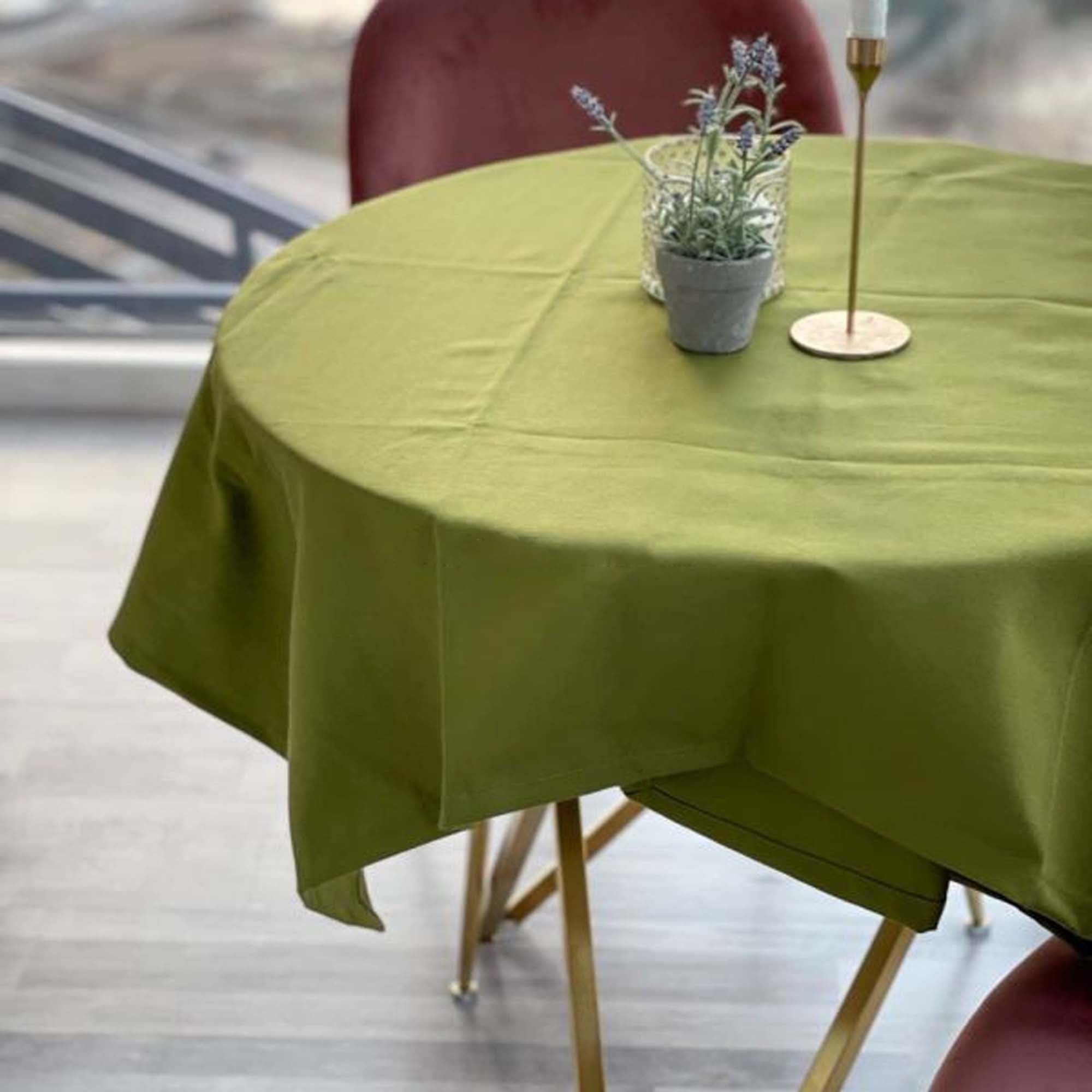 Скатертина OLIVE, непромокаюча - зображення 1